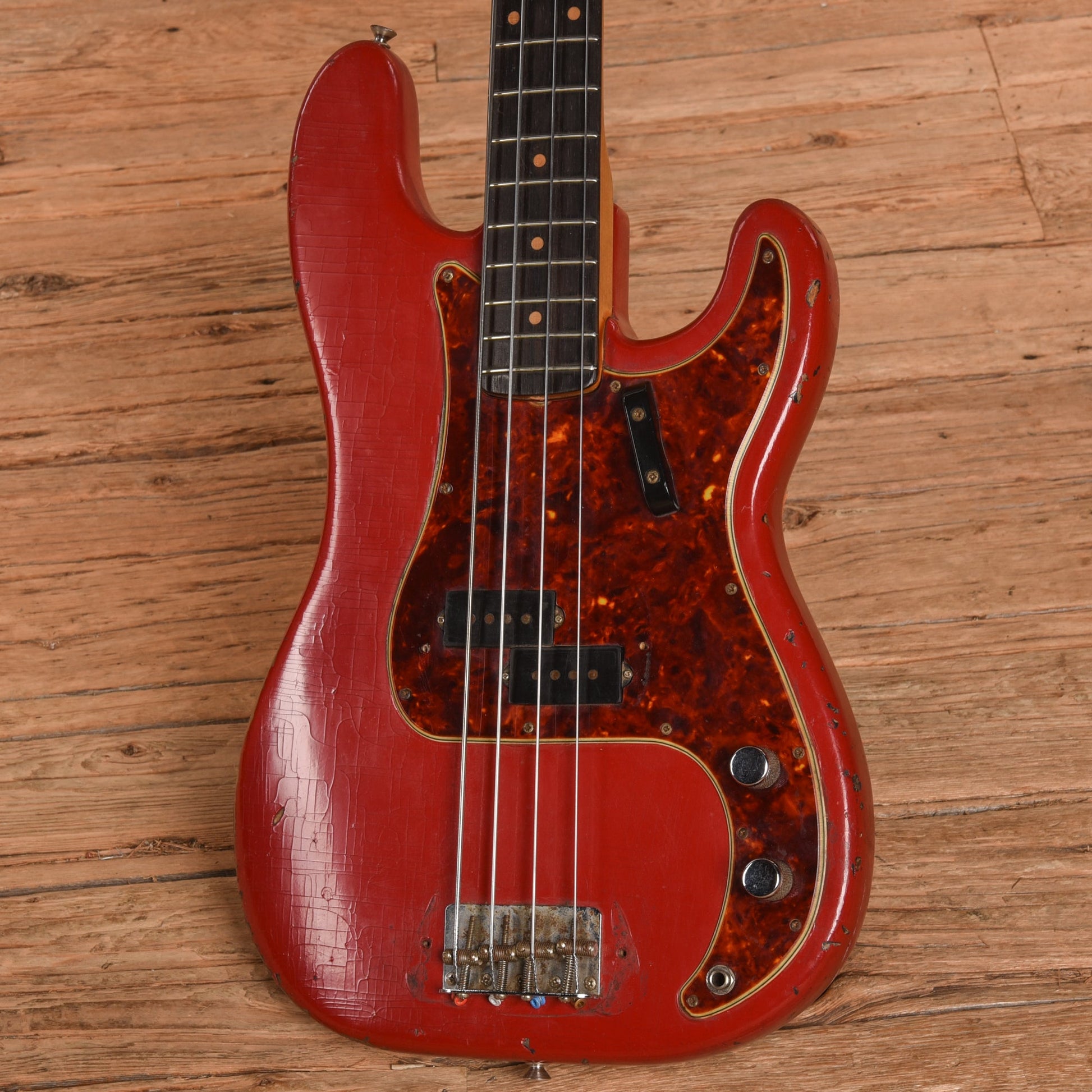 Fender Precision Bass Dakota Red Refin 1963