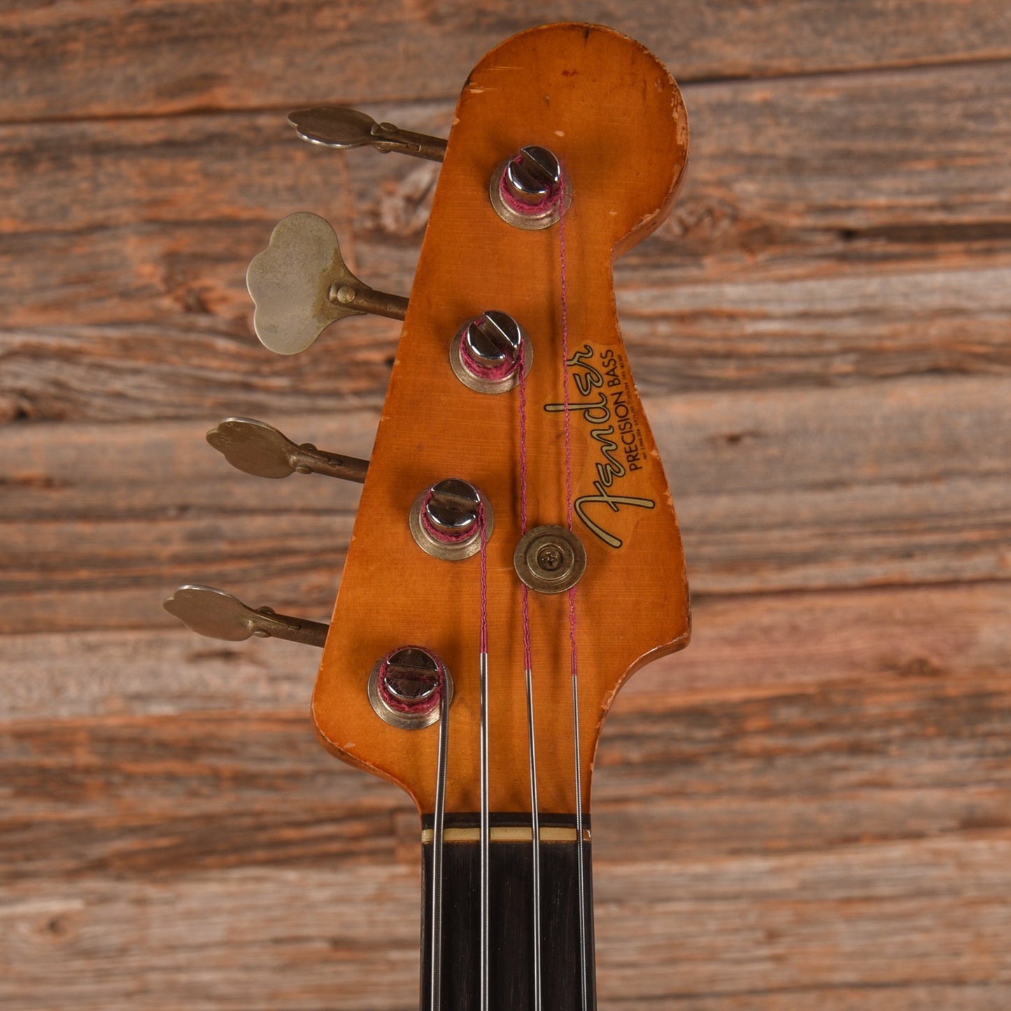 Fender Precision Bass Dakota Red Refin 1963