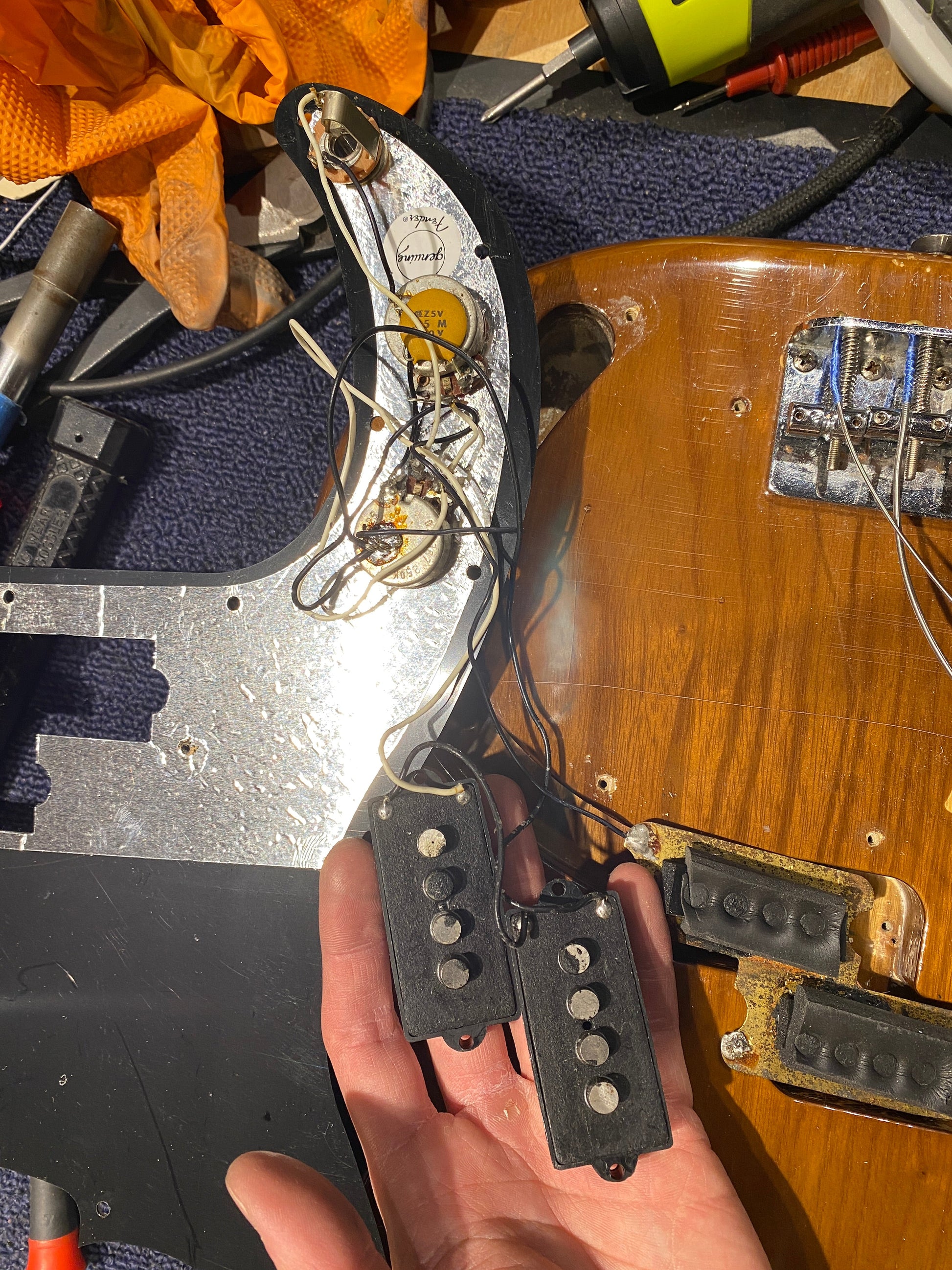 Fender Precision Bass Mocha 1977