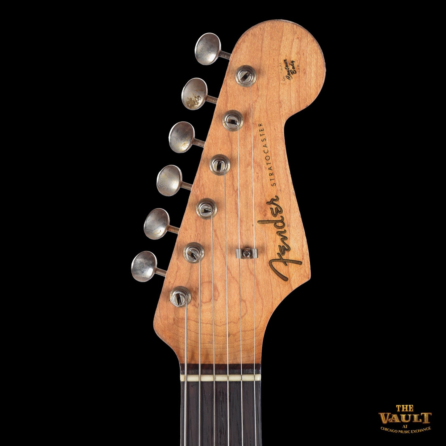 Fender Stratocaster Hardtail Blonde Refin by Clive Brown 1963