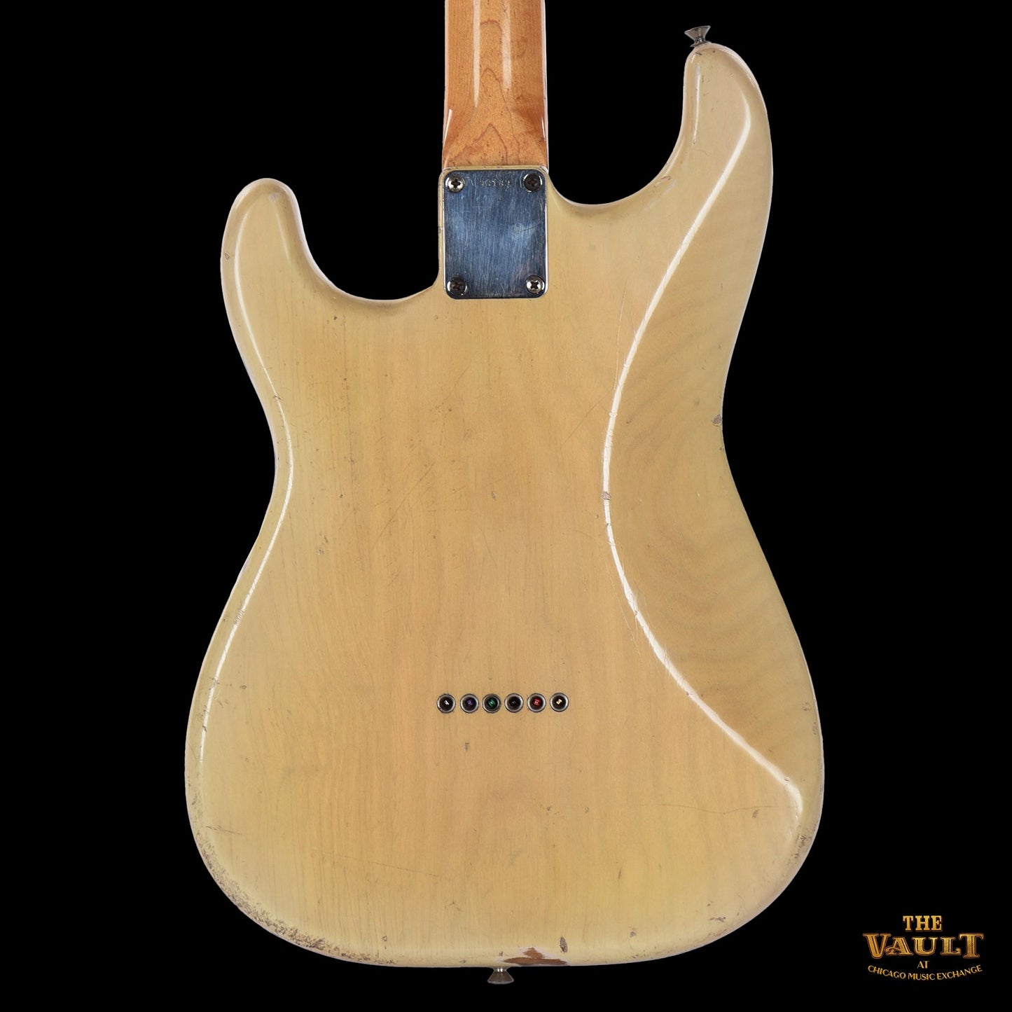 Fender Stratocaster Hardtail Blonde Refin by Clive Brown 1963
