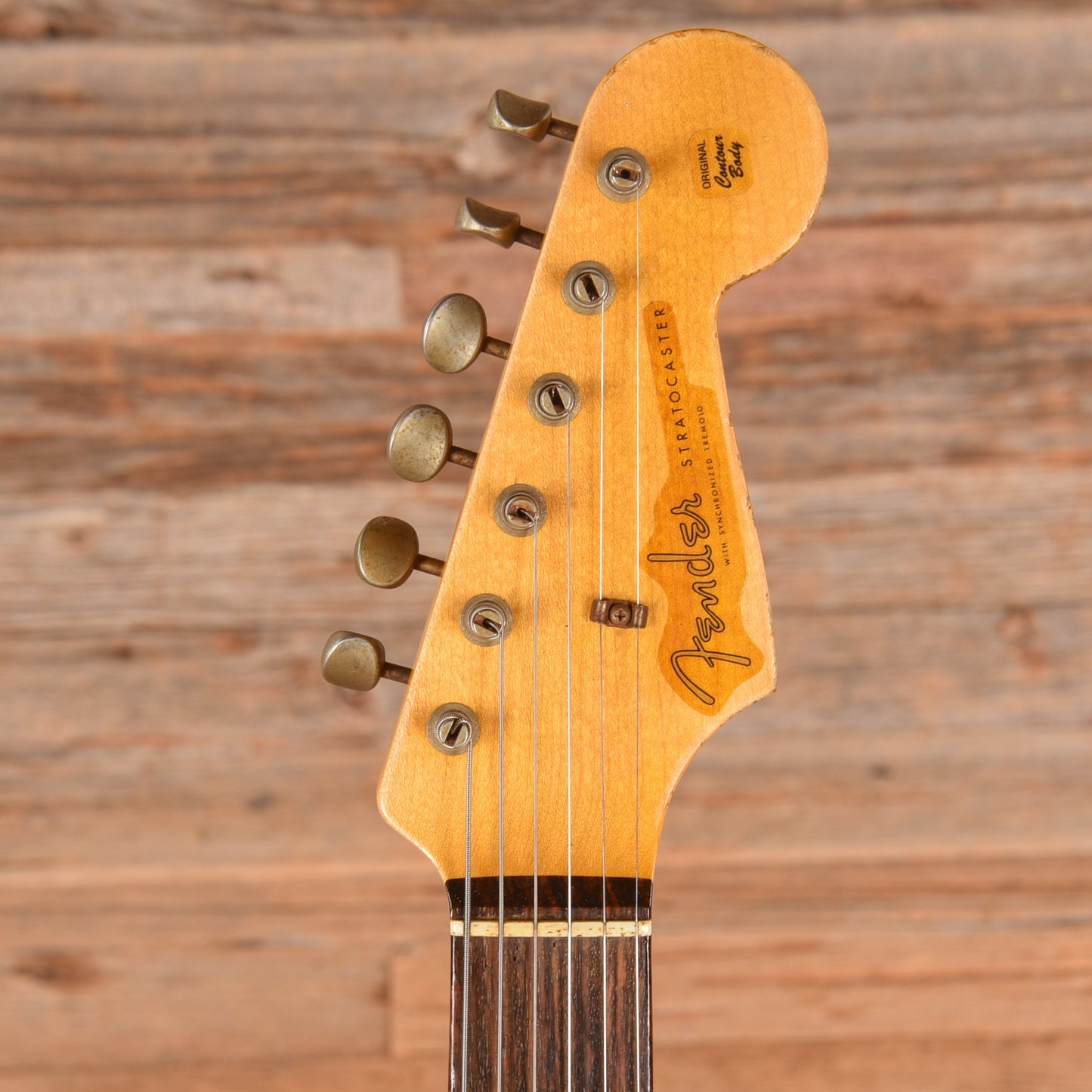 Fender Custom Shop '60 Stratocater Heavy Relic White over Sunburst 2013