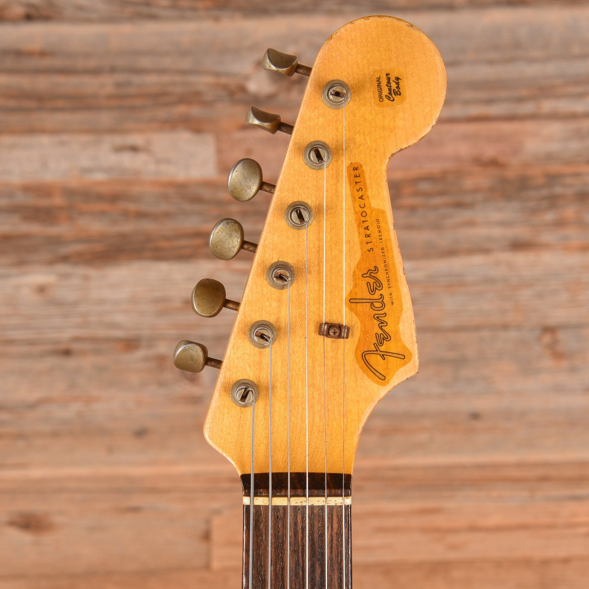 Fender Custom Shop '60 Stratocater Heavy Relic White over Sunburst 2013
