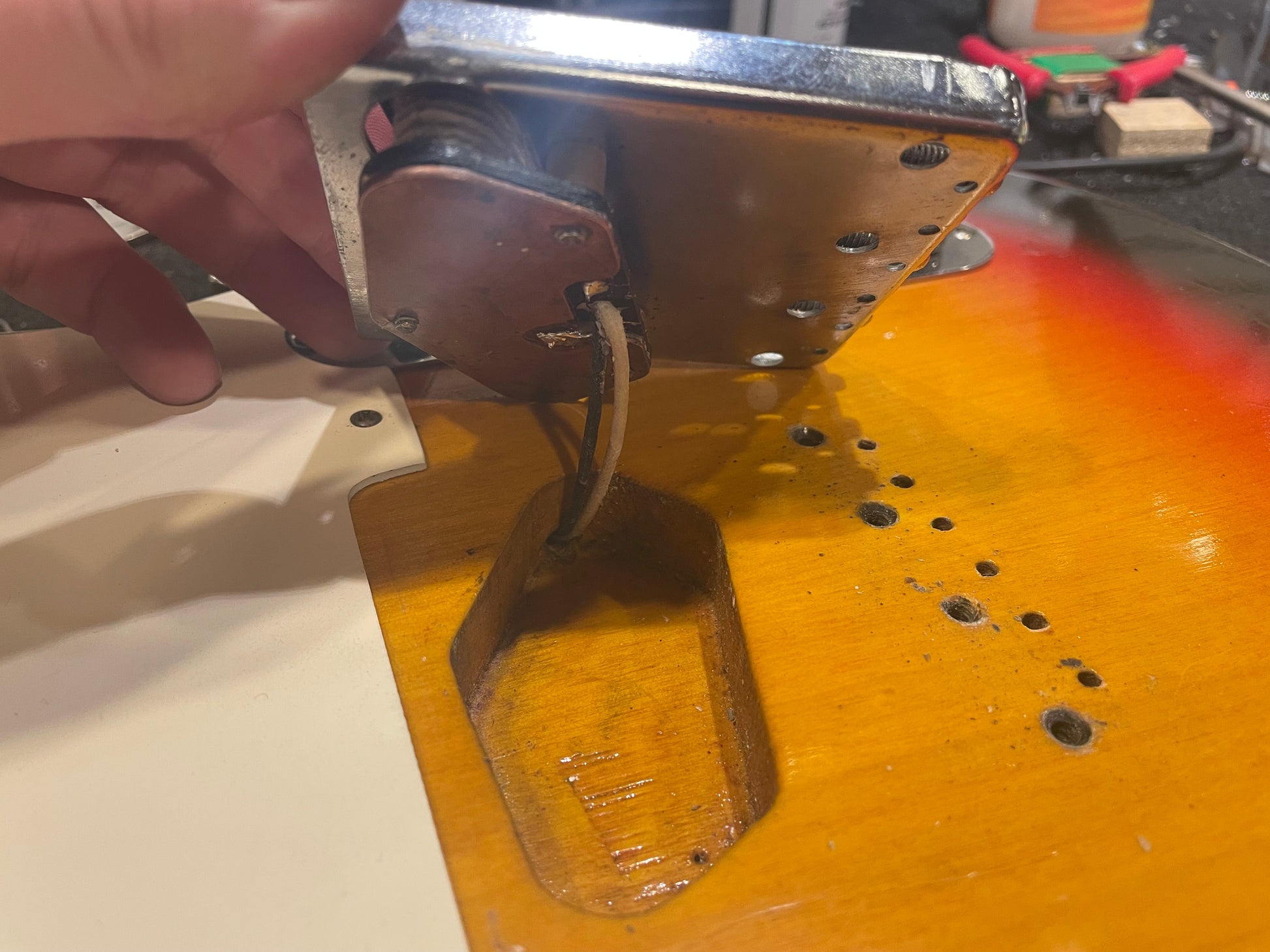 Fender Custom Esquire Sunburst Refin 1961