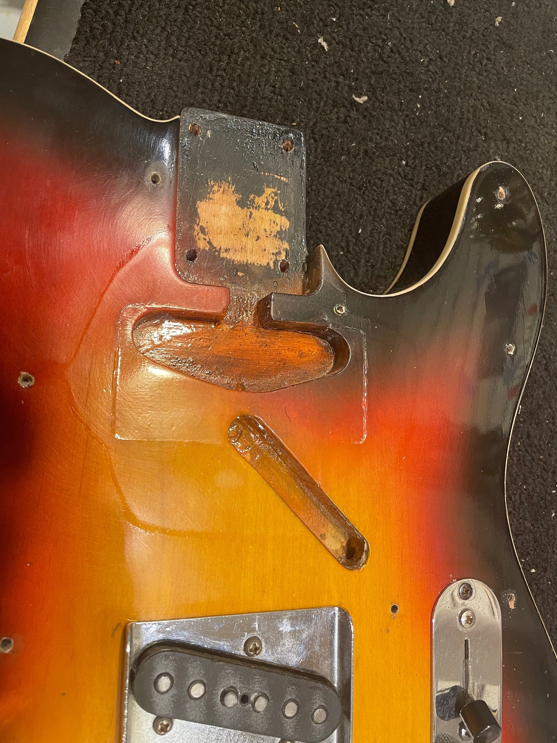 Fender Custom Esquire Sunburst Refin 1961