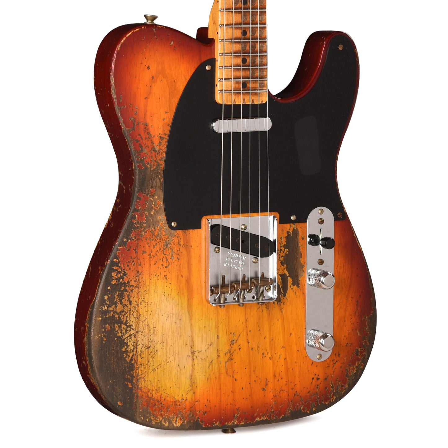 Fender Custom Shop 1952 Telecaster Aged Cherry Sunburst Super Heavy Relic w/Hand-Wound '50/'51 Blackguard Pickups