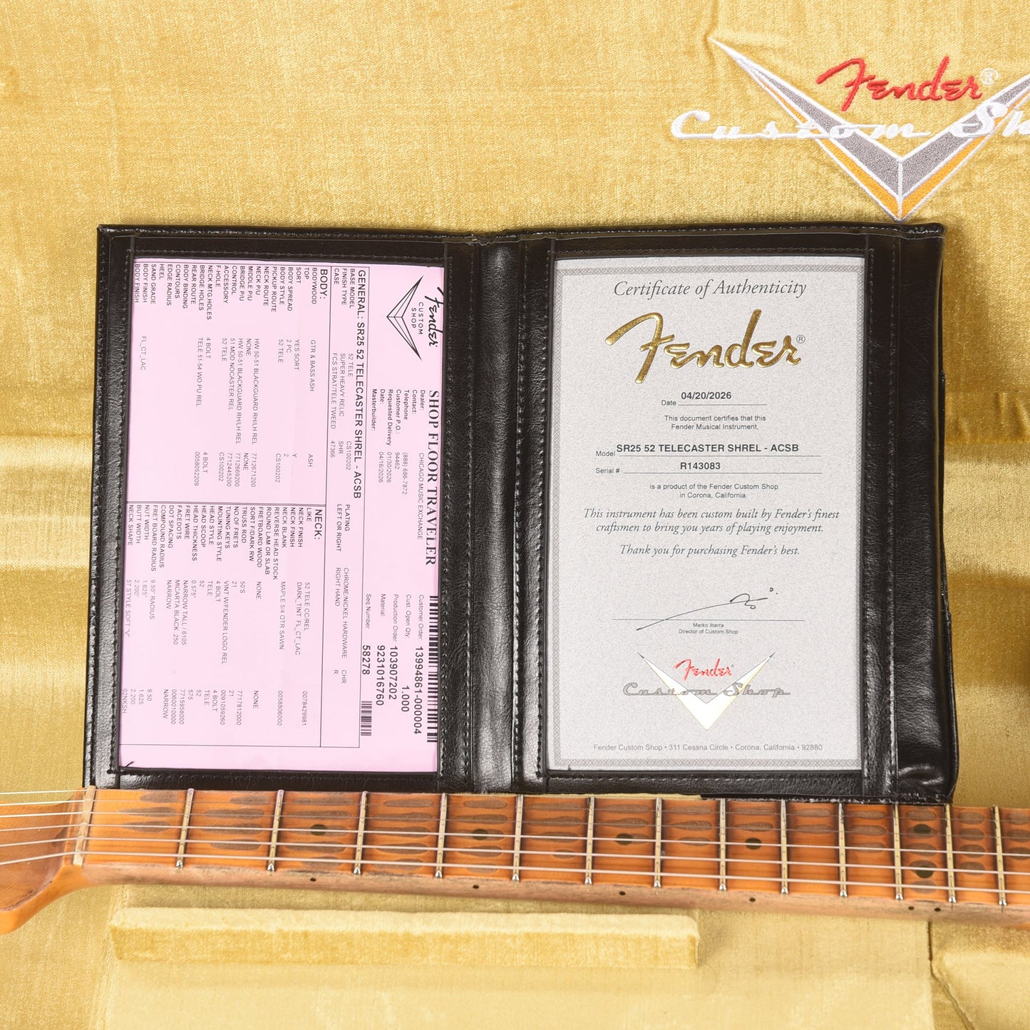 Fender Custom Shop 1952 Telecaster Aged Cherry Sunburst Super Heavy Relic w/Hand-Wound '50/'51 Blackguard Pickups