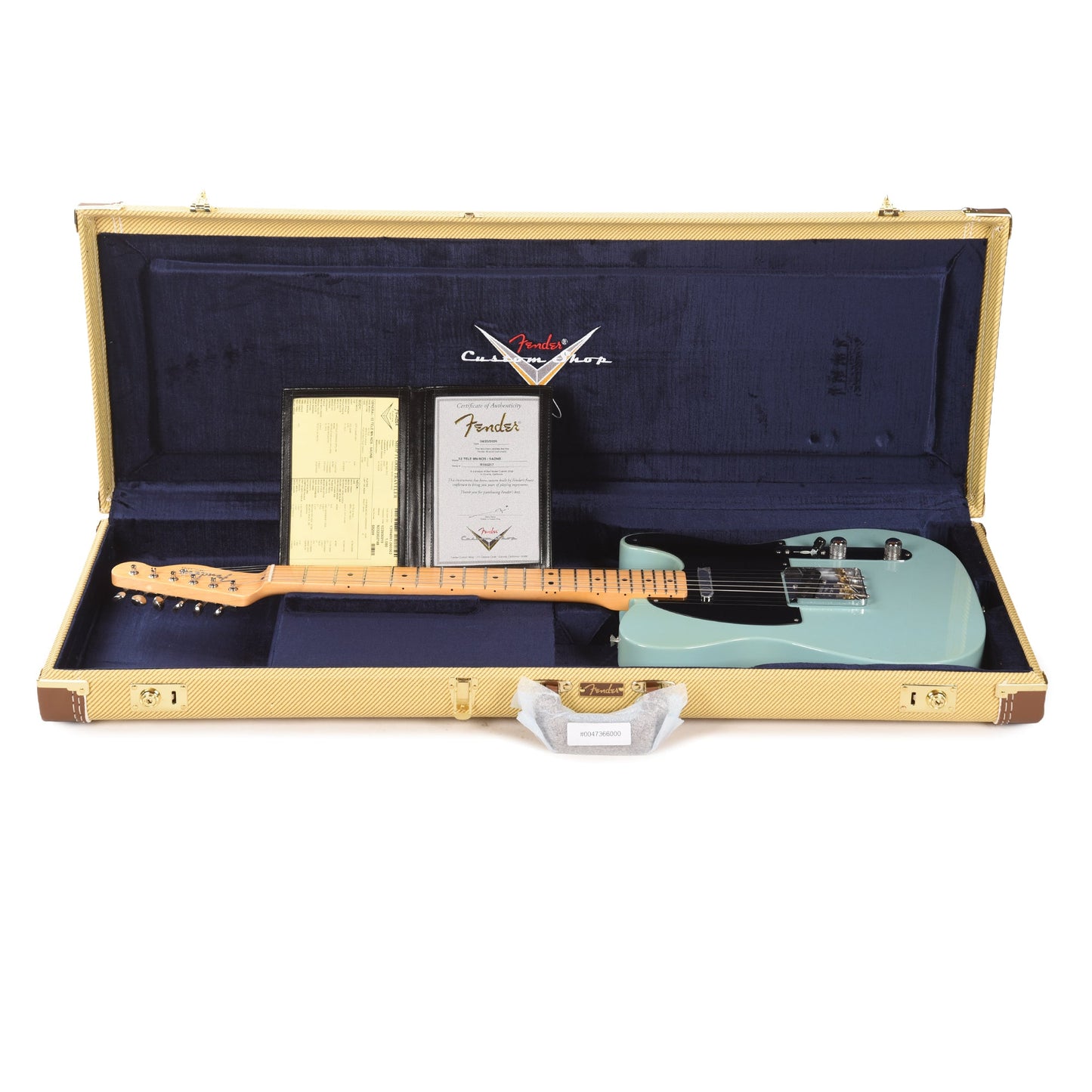 Fender Custom Shop 1952 Telecaster "Chicago Special" NOS Super Aged Daphne Blue