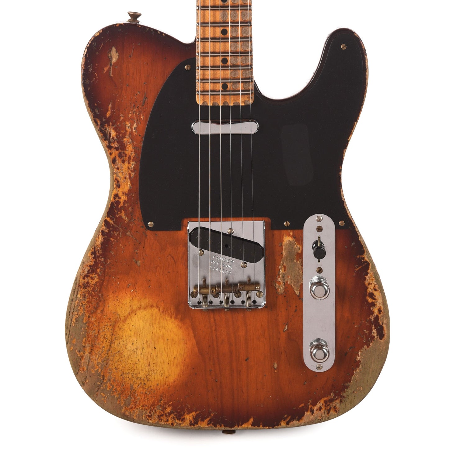 Fender Custom Shop 1952 Telecaster Faded Violin Burst Super Heavy Relic w/Hand-Wound '50/'51 Blackguard Pickups
