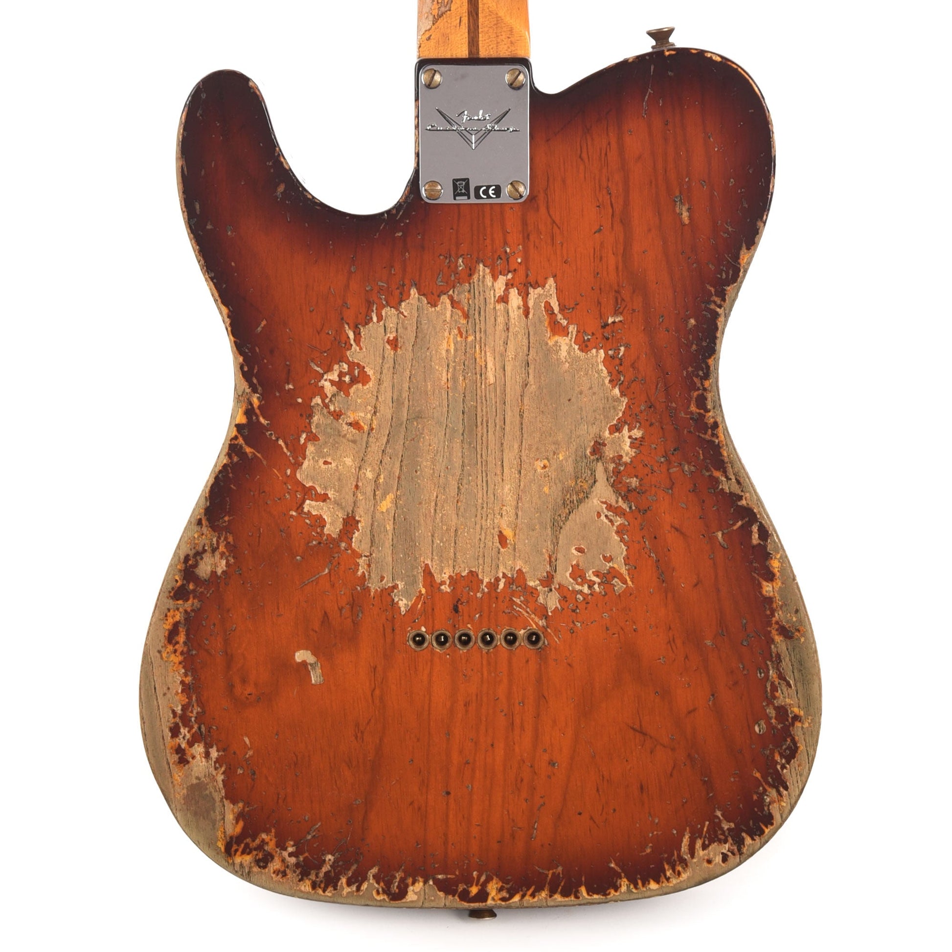 Fender Custom Shop 1952 Telecaster Faded Violin Burst Super Heavy Relic w/Hand-Wound '50/'51 Blackguard Pickups