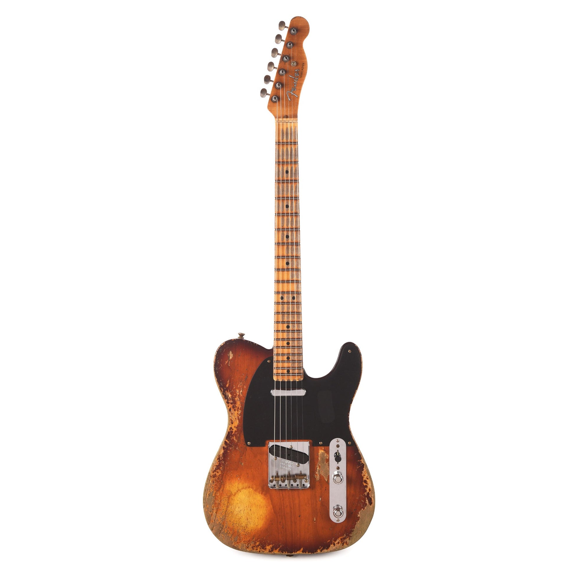 Fender Custom Shop 1952 Telecaster Faded Violin Burst Super Heavy Relic w/Hand-Wound '50/'51 Blackguard Pickups