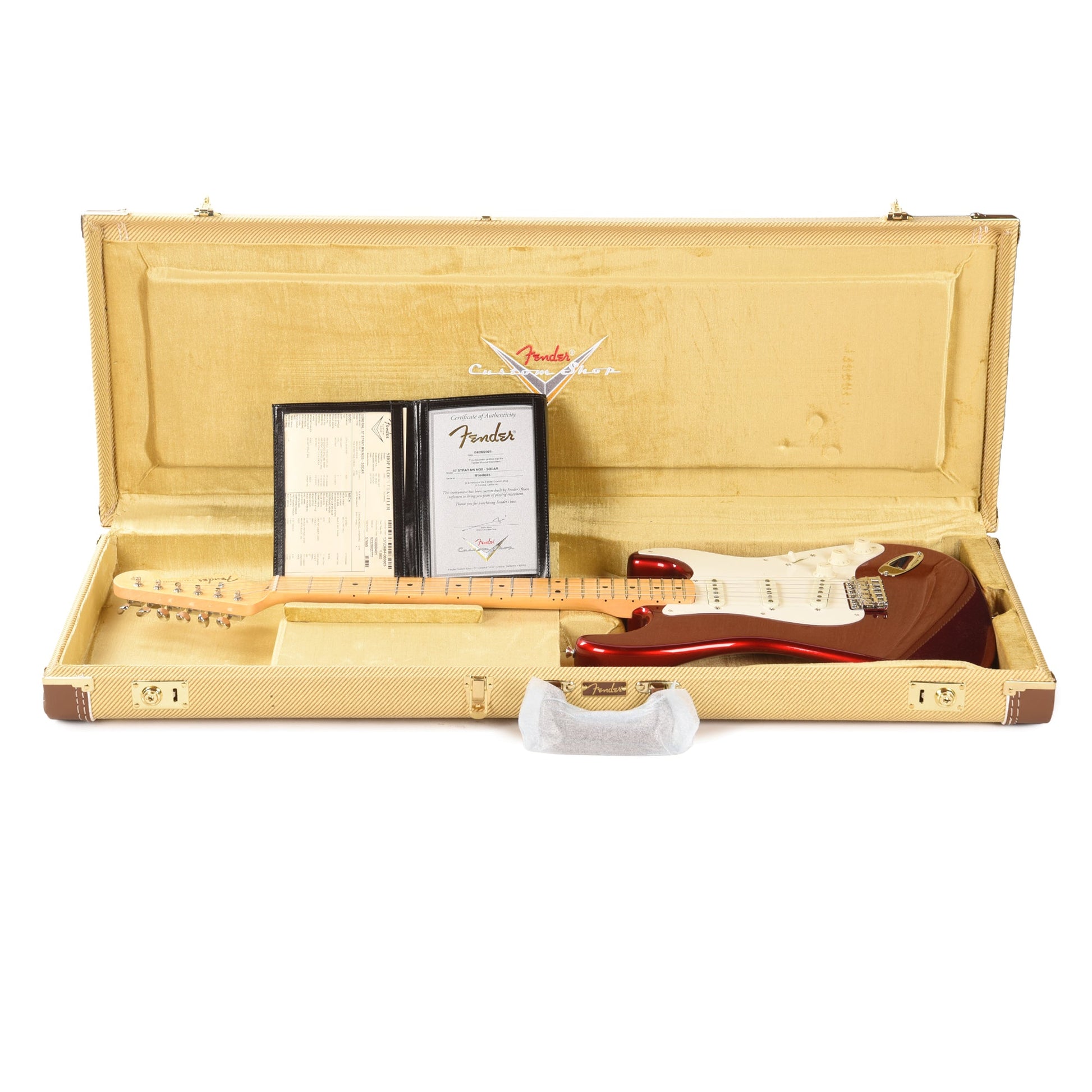Fender Custom Shop 1957 Stratocaster "Chicago Special" NOS Super Dirty Candy Apple Red