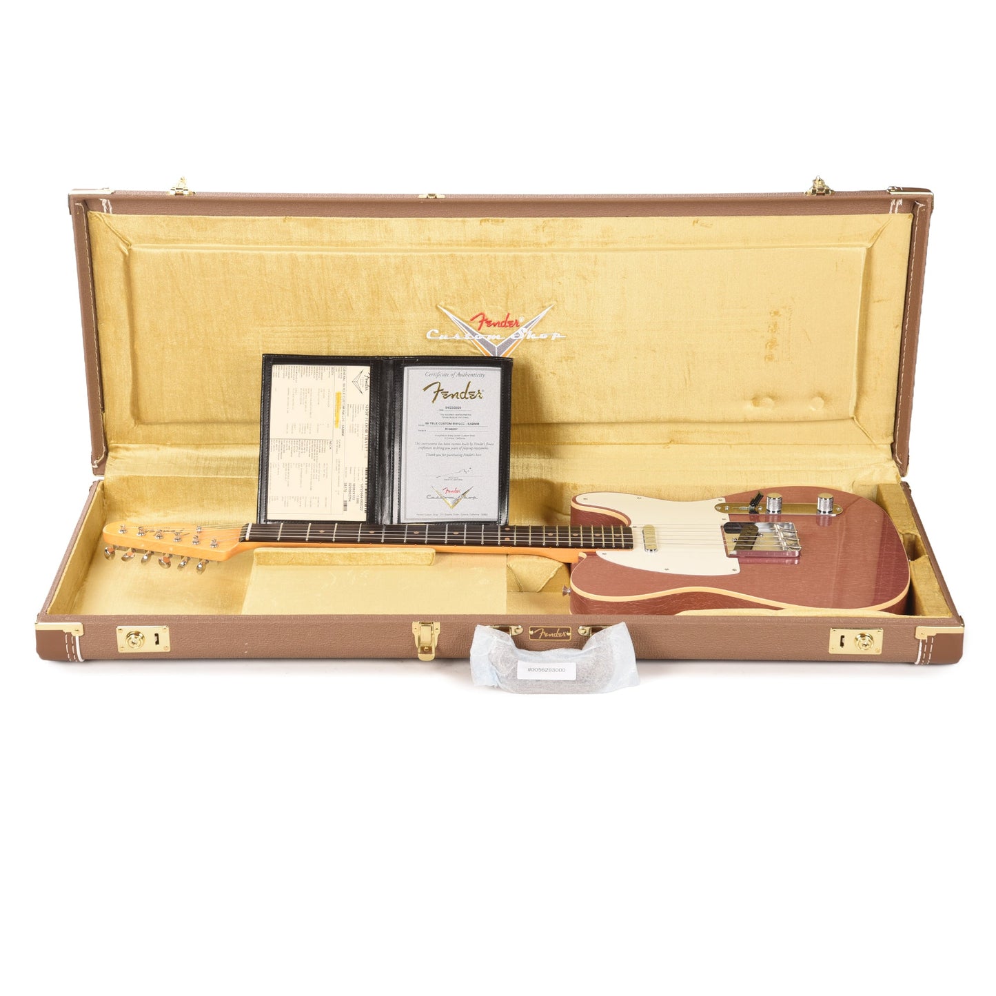 Fender Custom Shop 1959 Telecaster "Chicago Special" Deluxe Closet Classic Super Aged Burgundy Mist Metallic