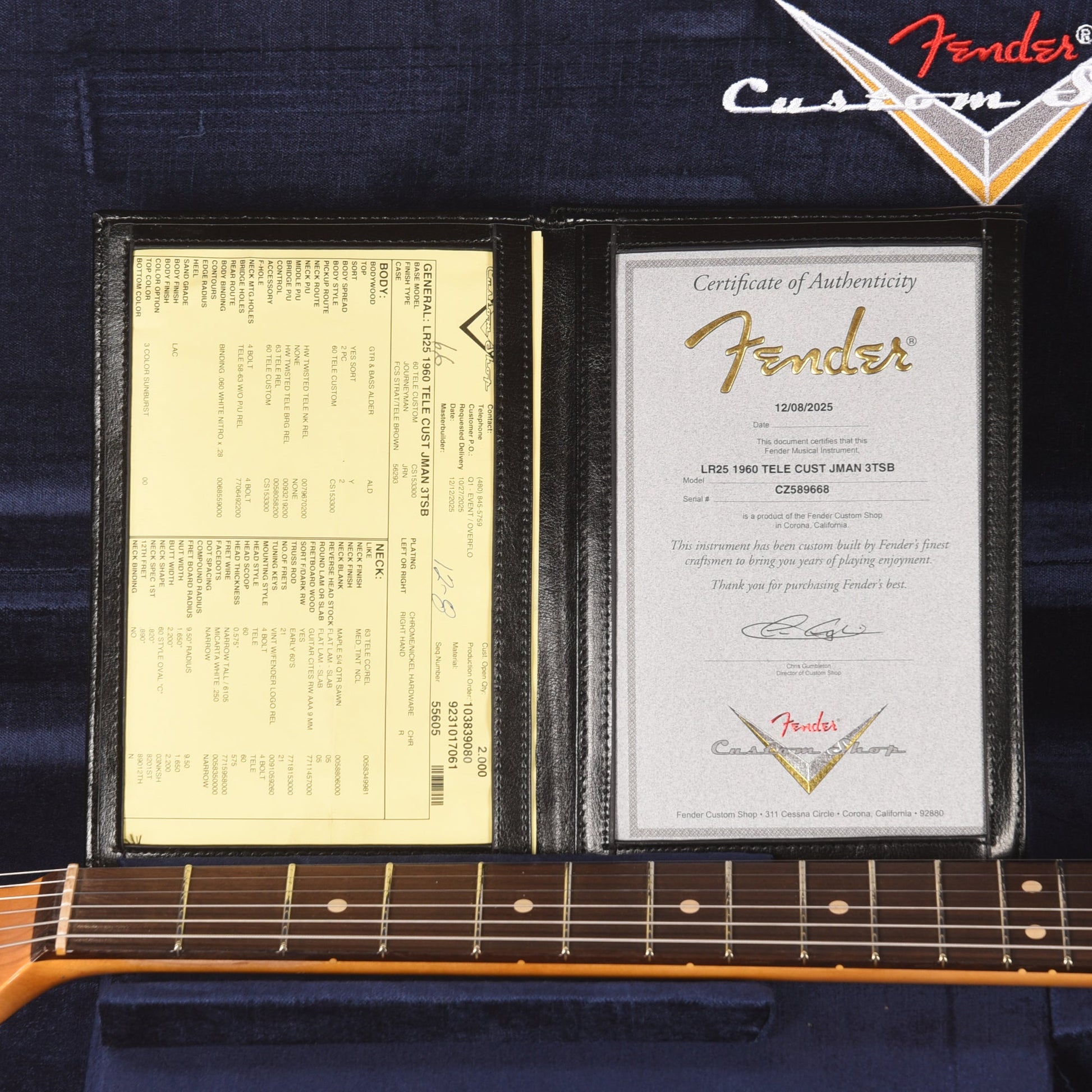 Fender Custom Shop 1960 Telecaster Custom Journeyman Relic 3-Tone Sunburst