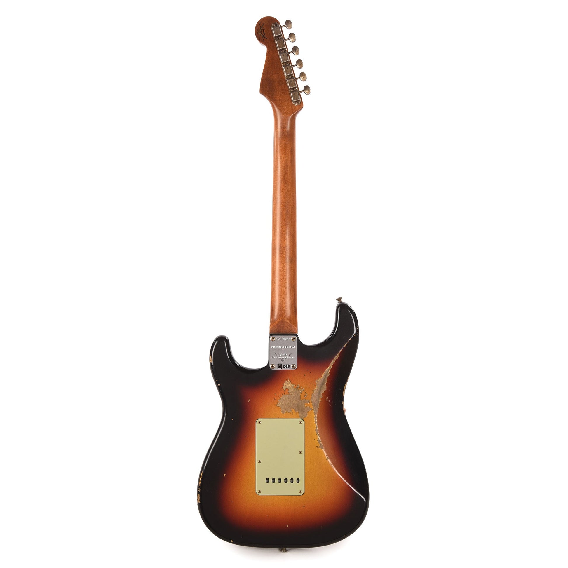 Fender Custom Shop 1960s Dual Mag II Stratocaster Relic 3-Tone Sunburst w/Roasted Maple Neck
