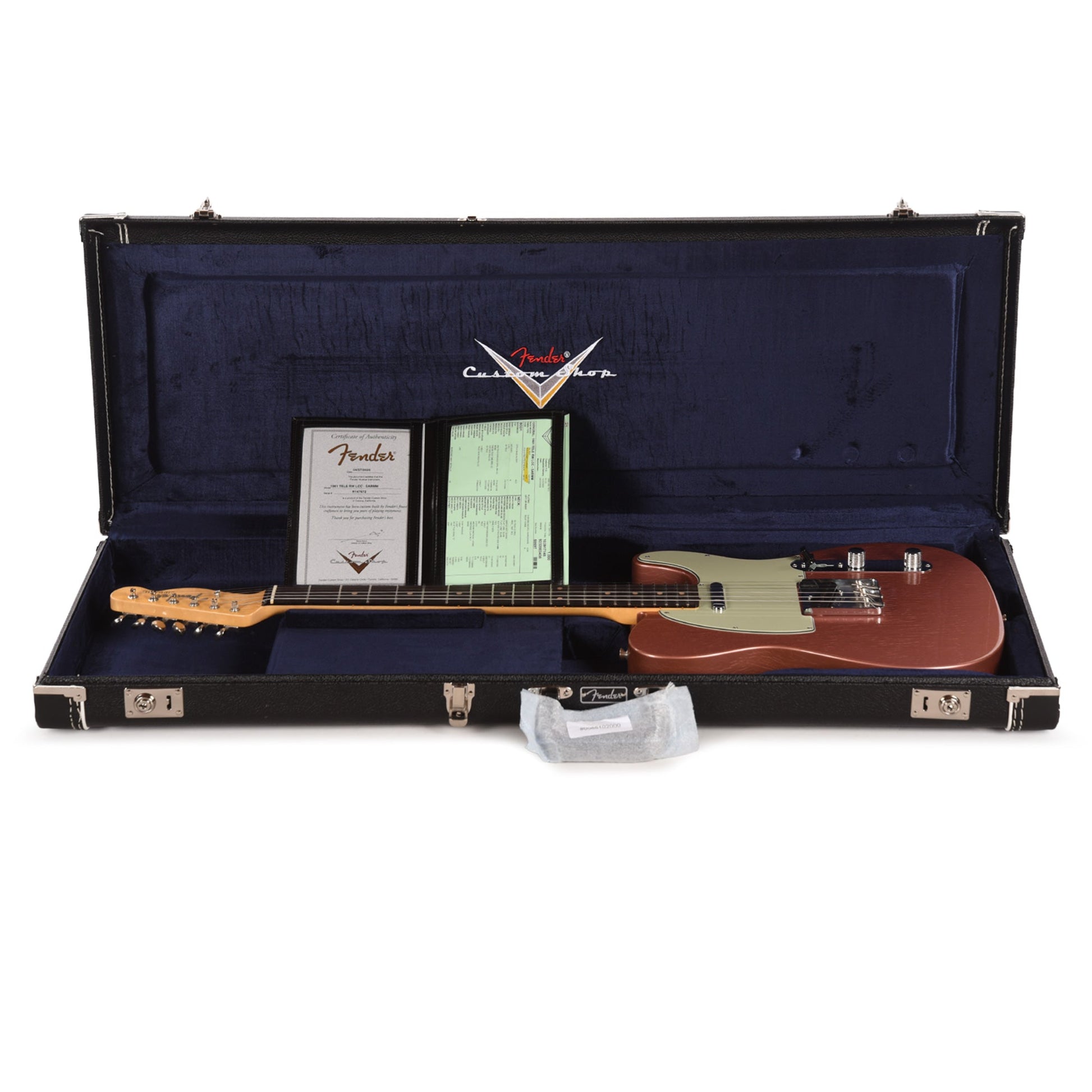 Fender Custom Shop 1961 Telecaster "Chicago Special" Deluxe Closet Classic Super Aged Burgundy Mist Metallic