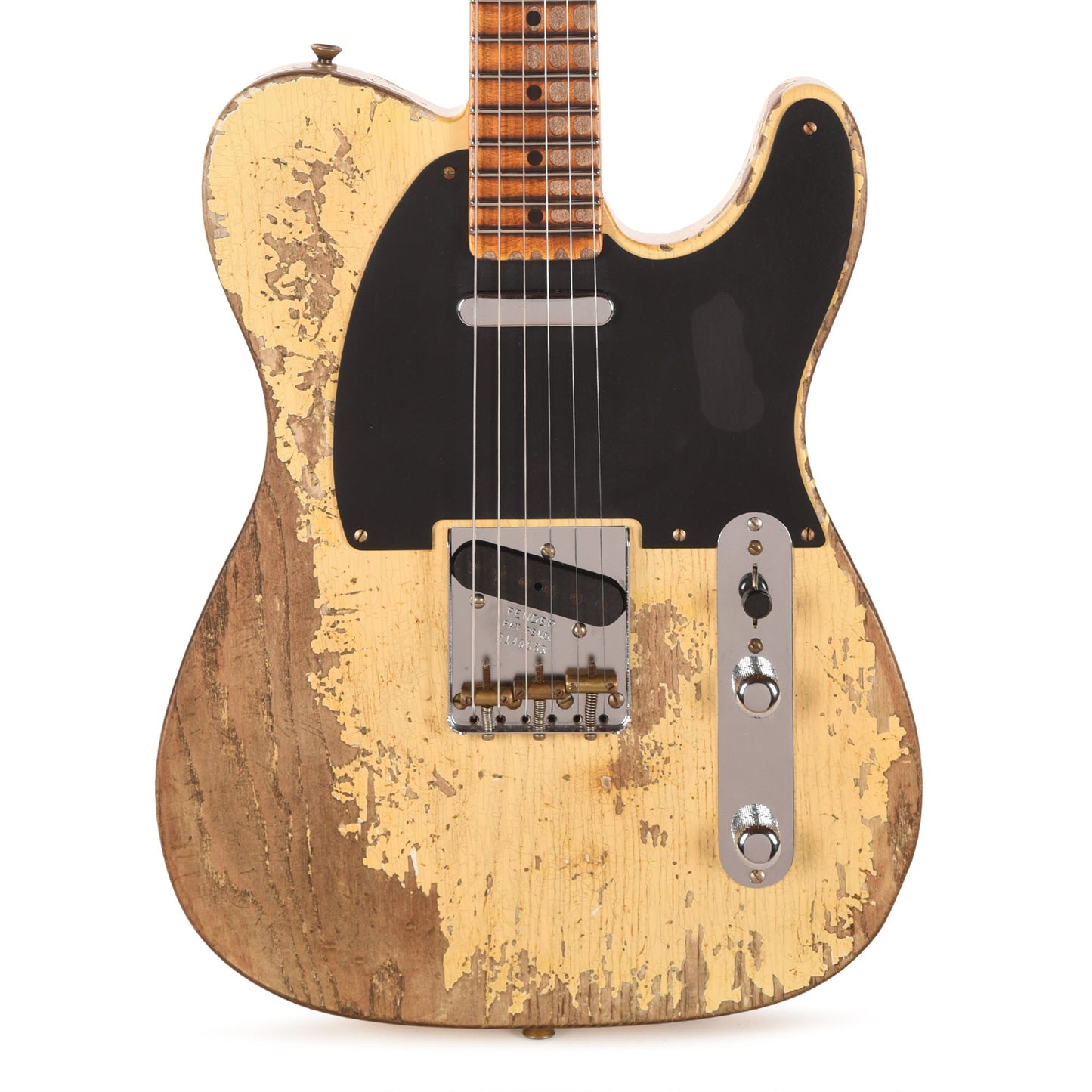 Fender Custom Shop 2026 Time Machine 1951 Telecaster Super Heavy Relic Aged Nocaster Blonde Super Heavy Relic