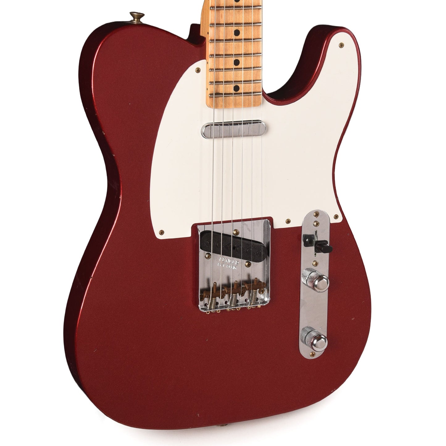 Fender Custom Shop 2026 Time Machine 1958 Top-Load Telecaster Journeyman Relic Firemist Red