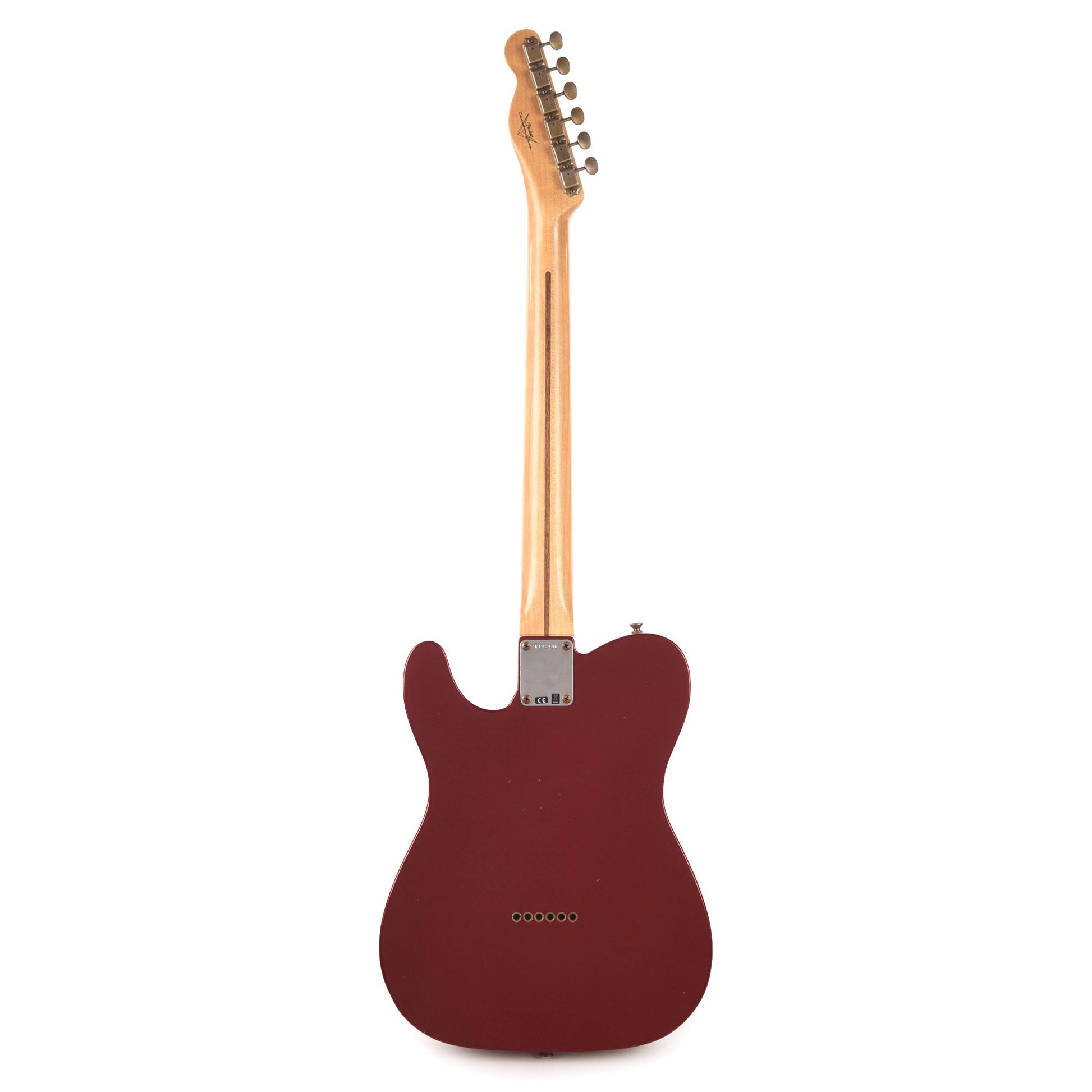 Fender Custom Shop 2026 Time Machine 1958 Top-Load Telecaster Journeyman Relic Firemist Red