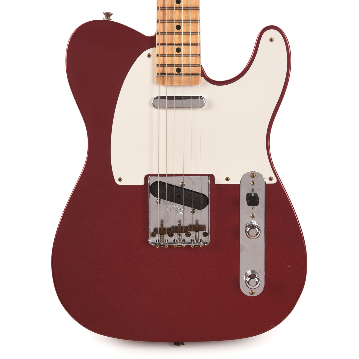 Fender Custom Shop 2026 Time Machine 1958 Top-Load Telecaster Journeyman Relic Firemist Red