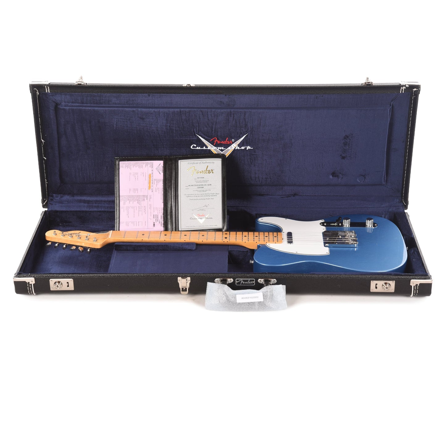 Fender Custom Shop 2026 Time Machine 1966 Telecaster Deluxe Closet Classic Aged Lake Placid Blue