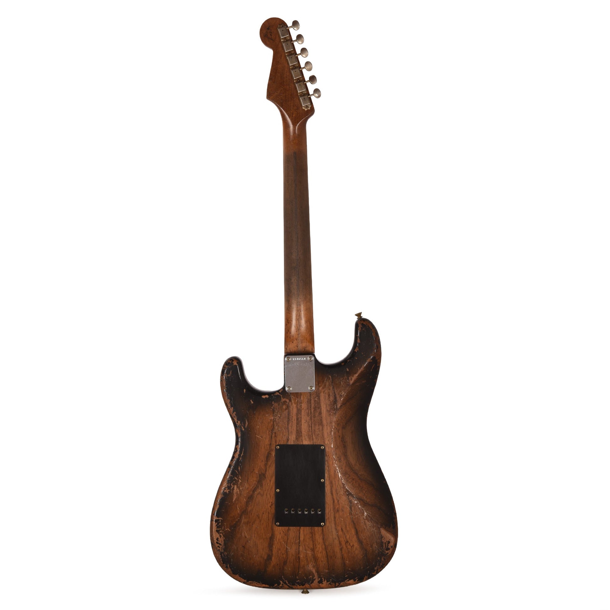 Fender Custom Shop '50s 3A Birdseye Neck Strat Ultimate Relic Black Burst Master Built By Kyle McMillin