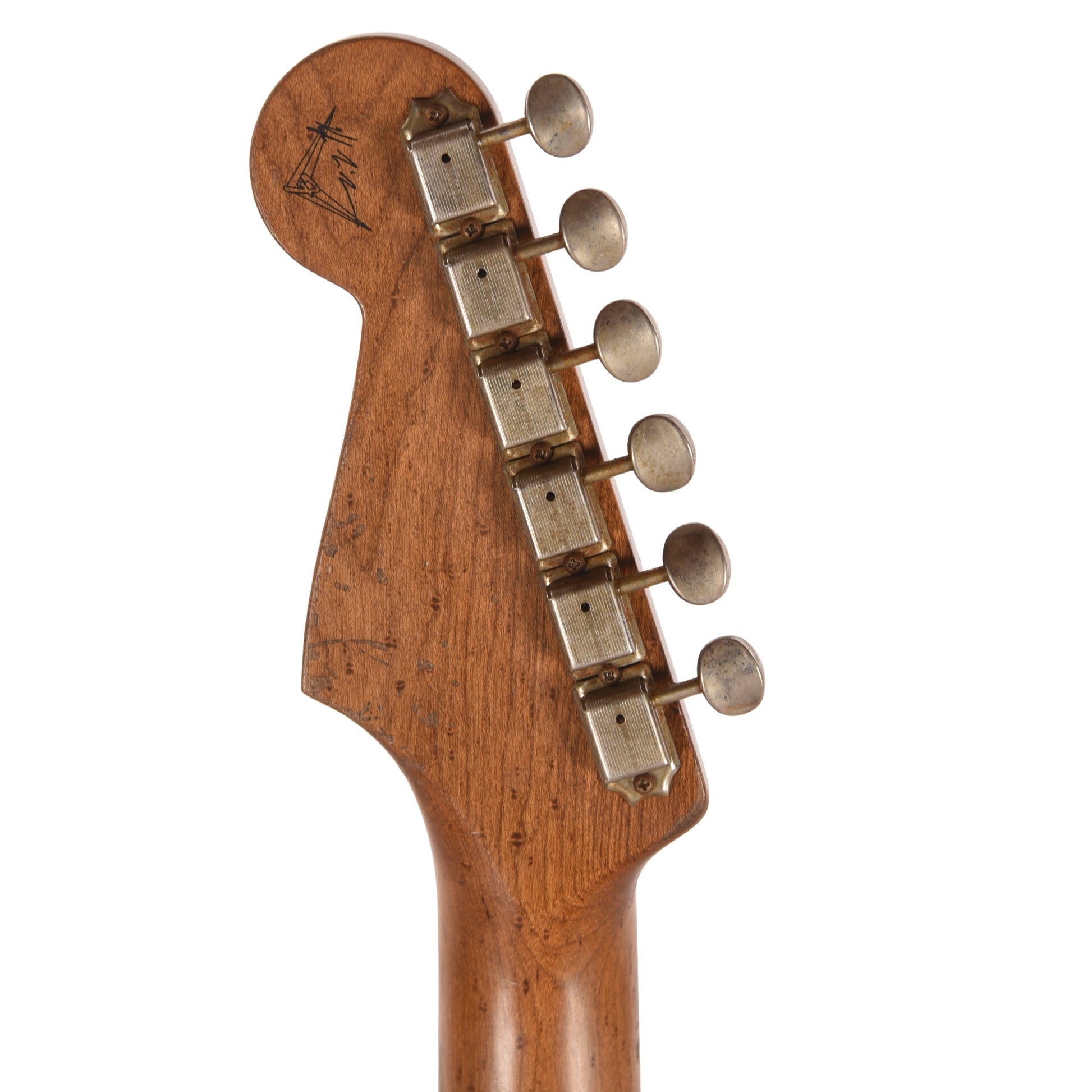 Fender Custom Shop '50s 3A Birdseye Neck Strat Ultimate Relic Black Burst Master Built By Kyle McMillin