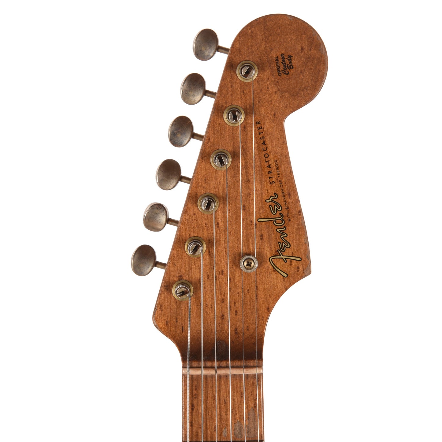 Fender Custom Shop '50s 3A Birdseye Neck Strat Ultimate Relic Black Burst Master Built By Kyle McMillin