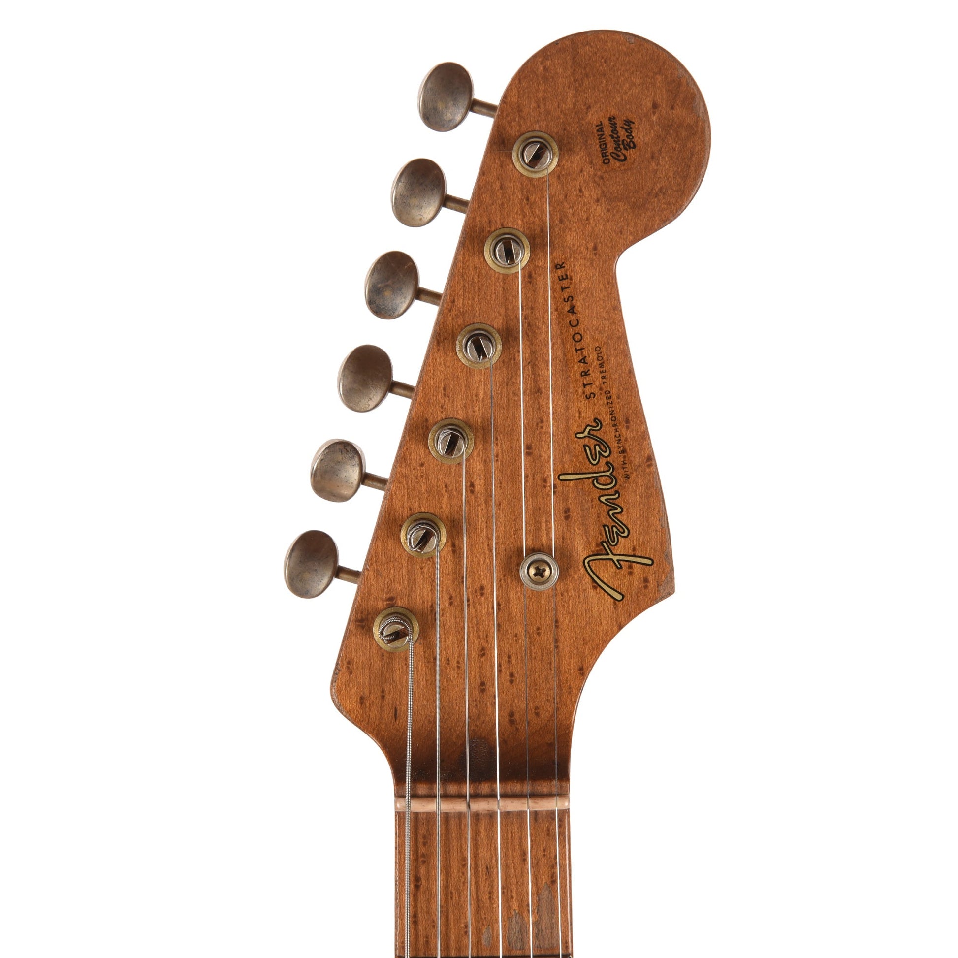 Fender Custom Shop '50s 3A Birdseye Neck Strat Ultimate Relic Black Burst Master Built By Kyle McMillin