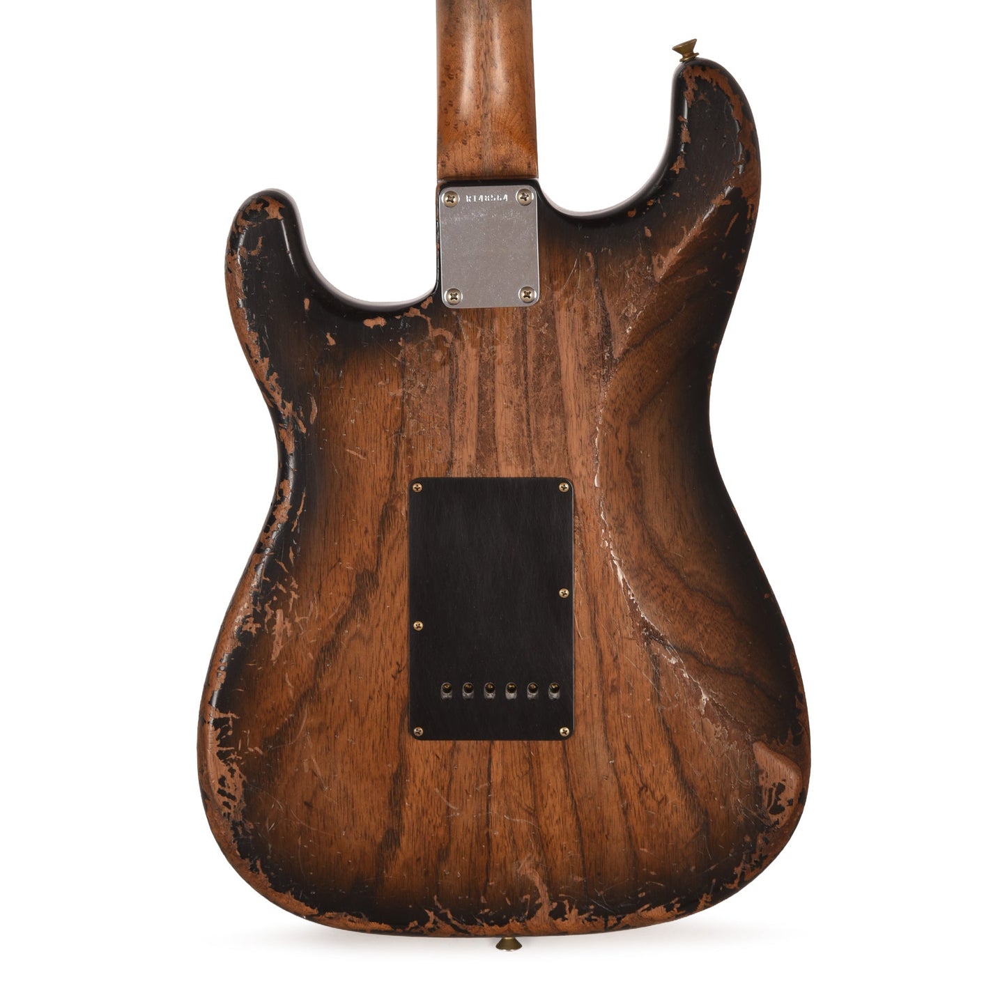 Fender Custom Shop '50s 3A Birdseye Neck Strat Ultimate Relic Black Burst Master Built By Kyle McMillin
