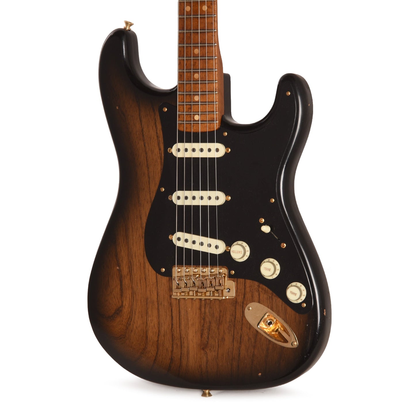 Fender Custom Shop '50s Roasted Stratocaster Journeyman Relic Black Burst Master Built by Kyle McMillin w/Roasted Birdseye Maple Neck