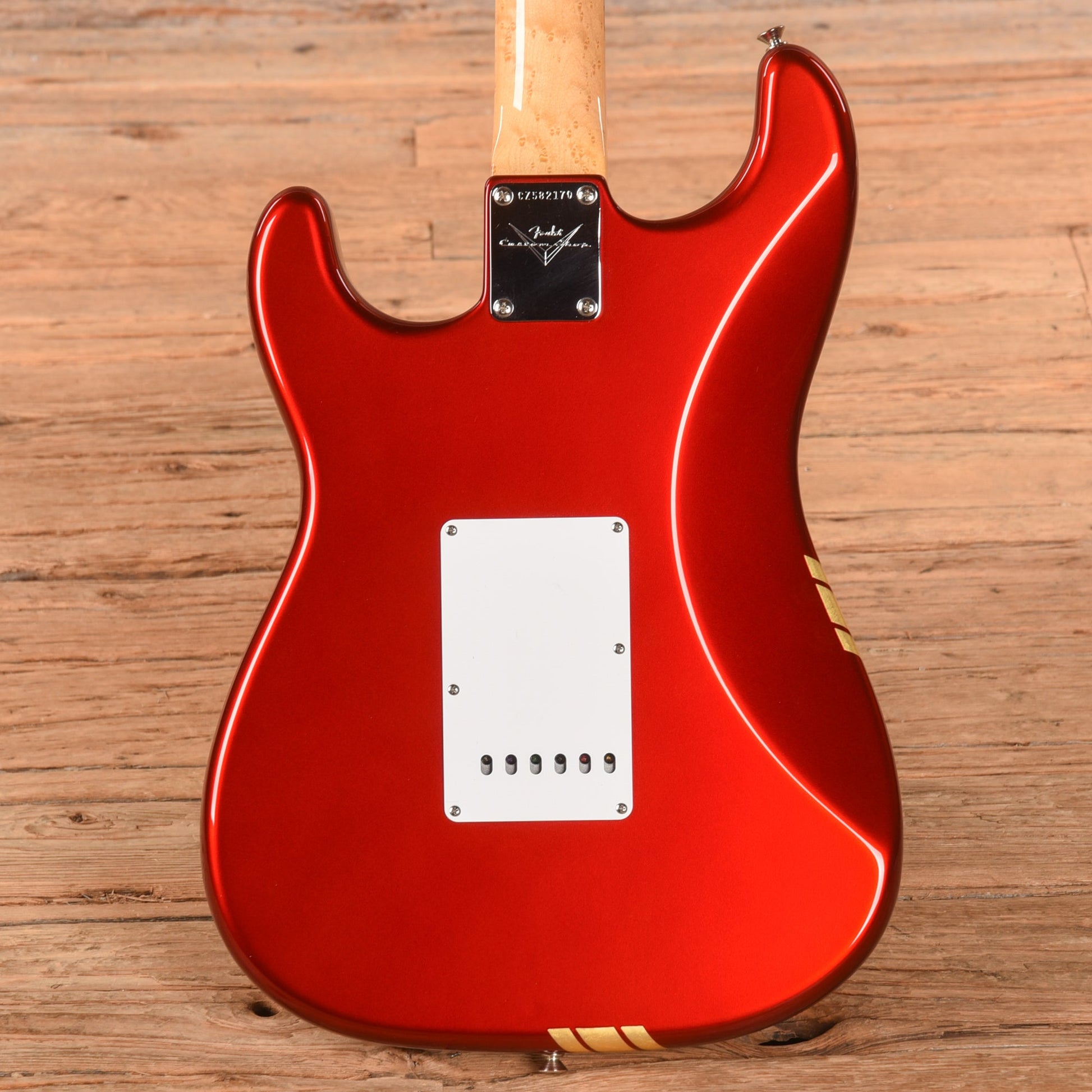 Fender Custom Shop '62 Stratocaster NOS Apprentice Built by Dan Gonzalez Red w/ Competition Stripes 2024