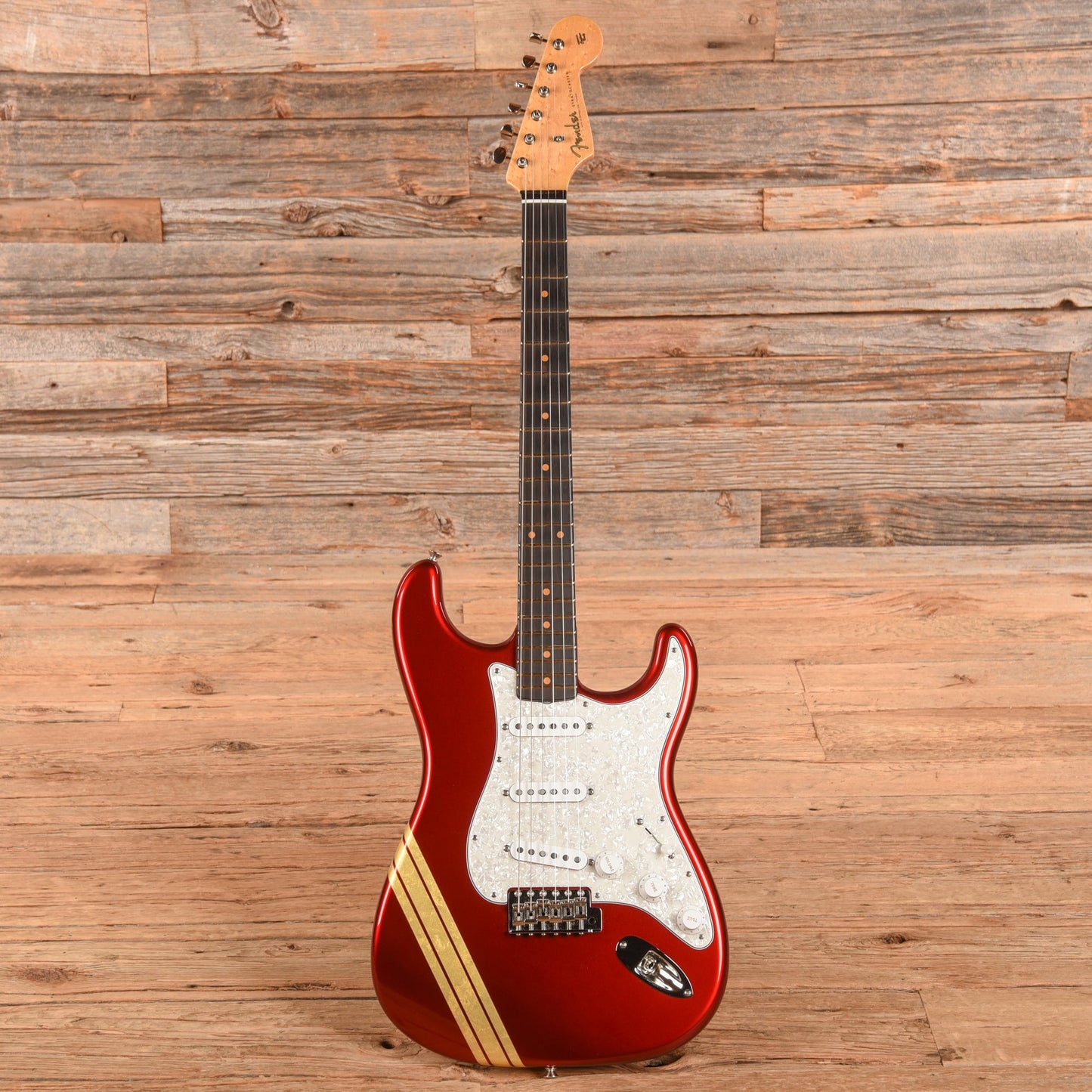Fender Custom Shop '62 Stratocaster NOS Apprentice Built by Dan Gonzalez Red w/ Competition Stripes 2024