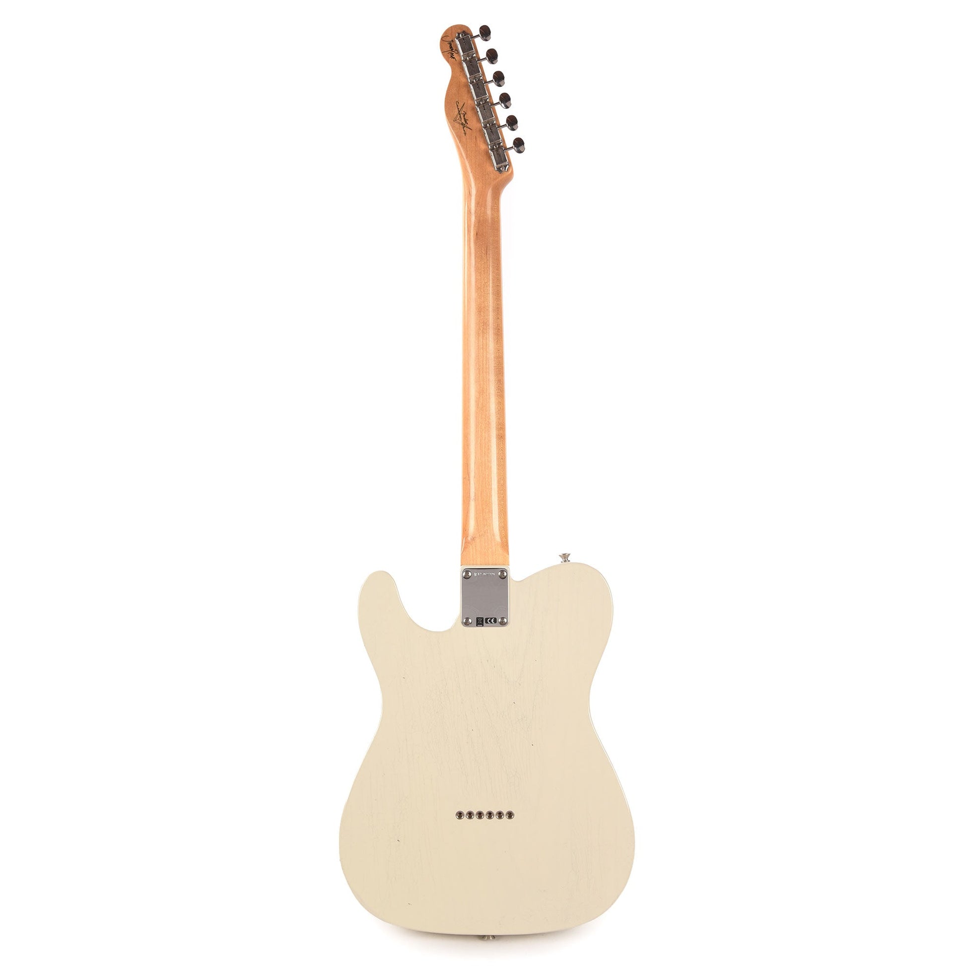 Fender Custom Shop Artist Jimmy Page Signature Telecaster Journeyman Relic White Blonde
