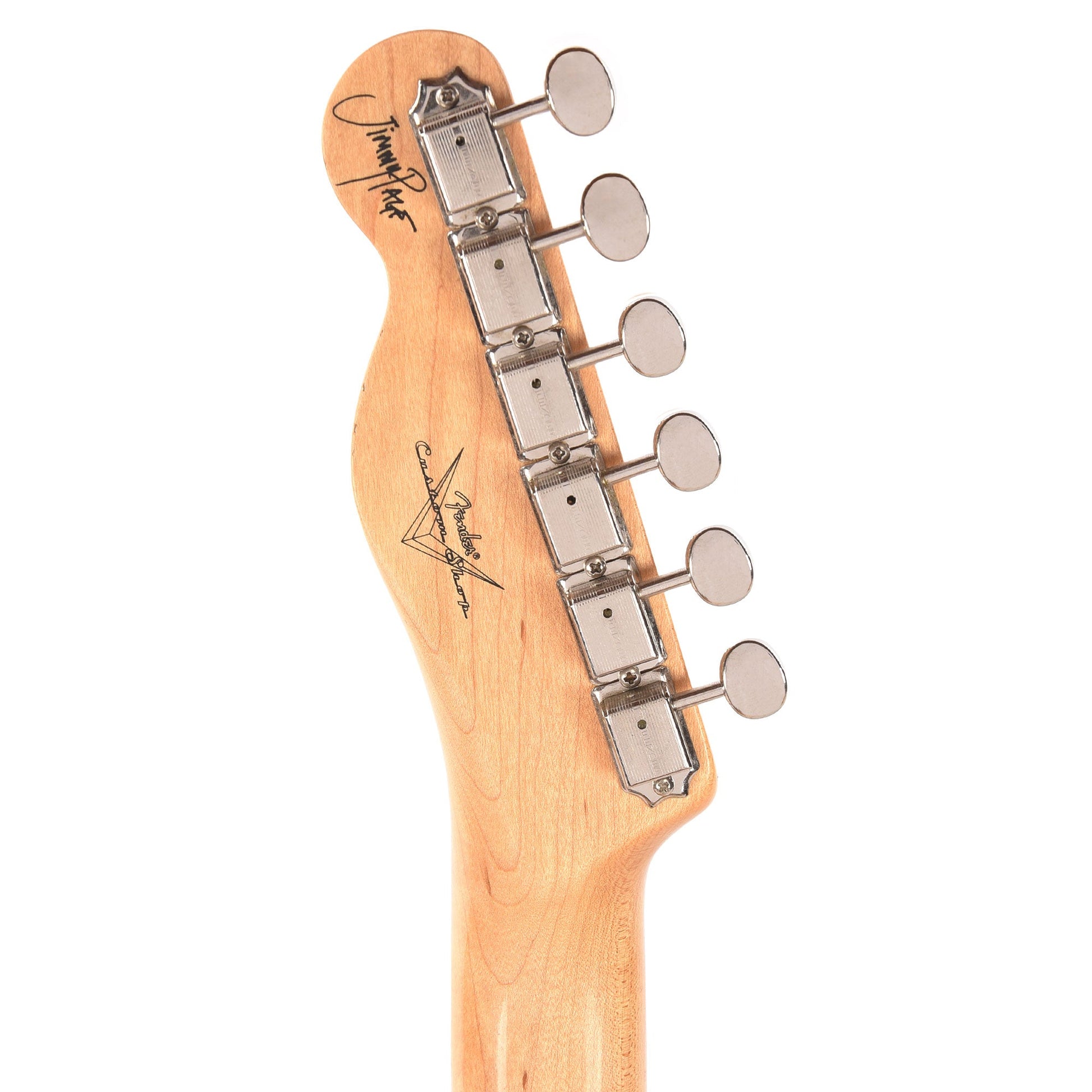 Fender Custom Shop Artist Jimmy Page Signature Telecaster Journeyman Relic White Blonde
