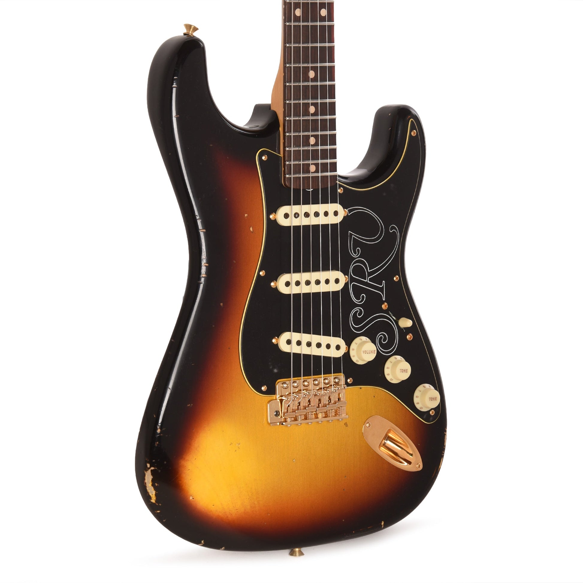 Fender Custom Shop Artist Stevie Ray Vaughan Signature Stratocaster Relic Faded 3-Color Sunburst