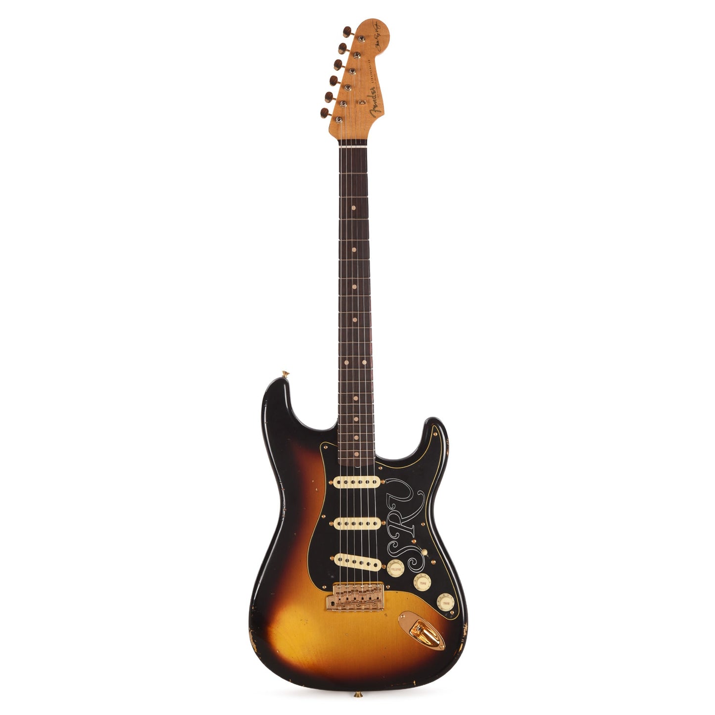 Fender Custom Shop Artist Stevie Ray Vaughan Signature Stratocaster Relic Faded 3-Color Sunburst