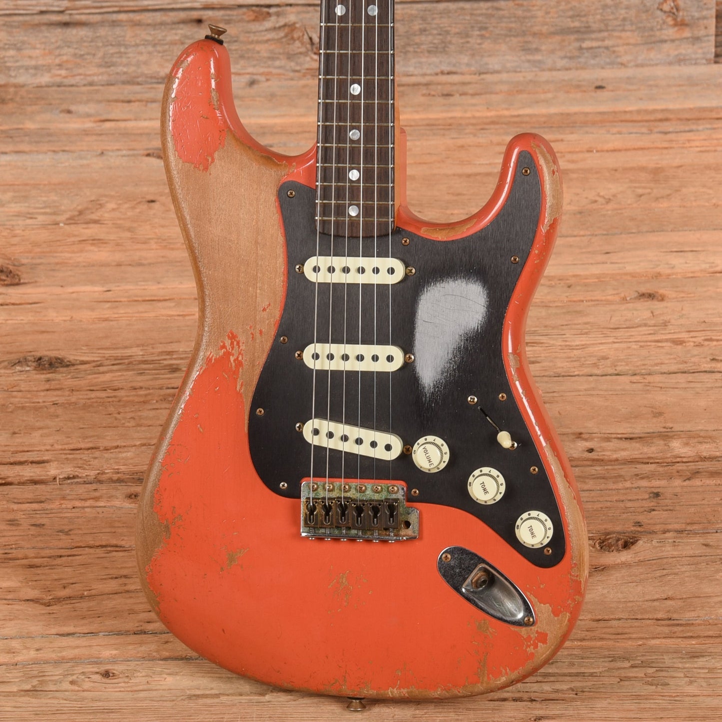 Fender Custom Shop Carlos Lopez Masterbuilt Stratocaster Tahitian Coral 2021