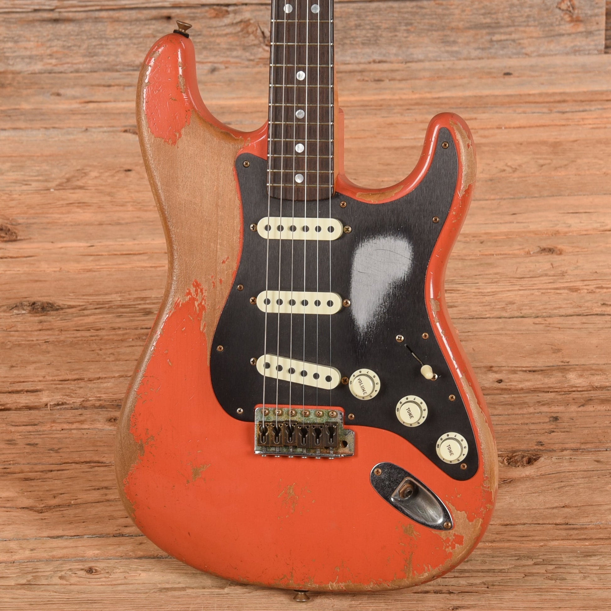 Fender Custom Shop Carlos Lopez Masterbuilt Stratocaster Tahitian Coral 2021