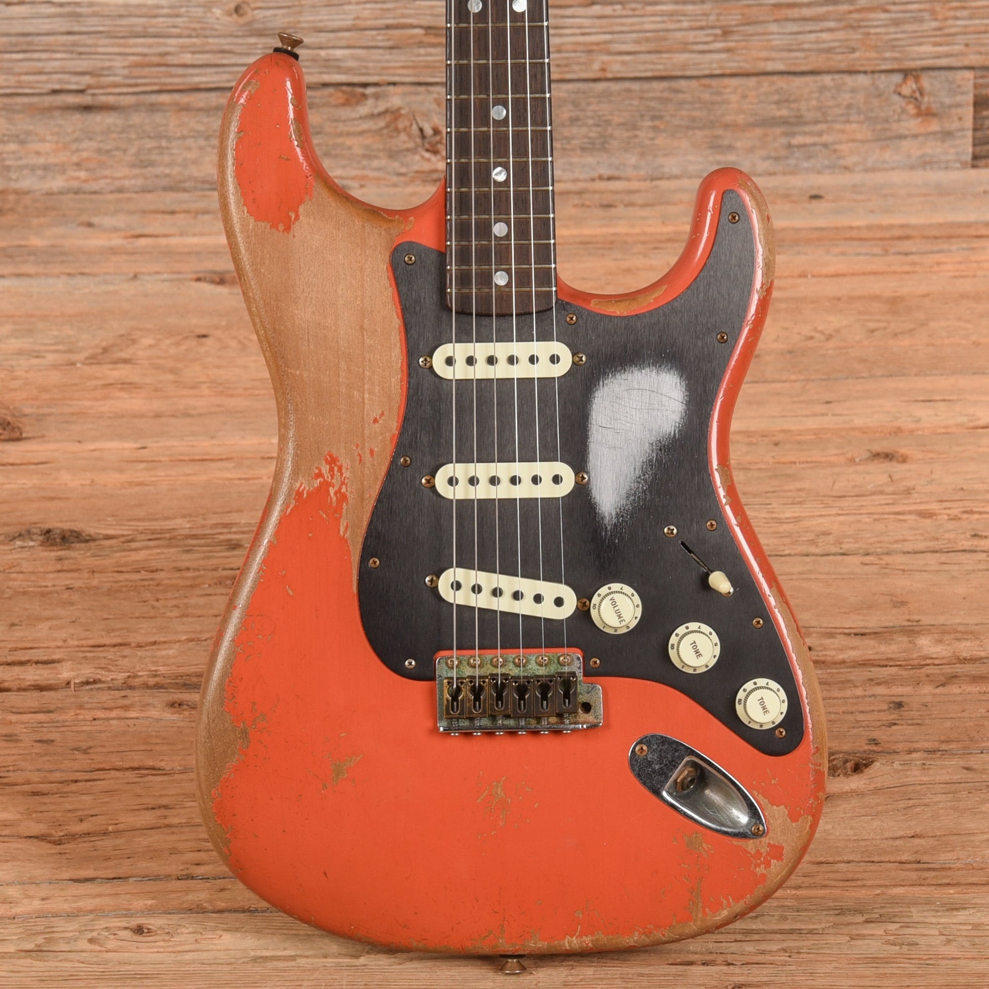 Fender Custom Shop Carlos Lopez Masterbuilt Stratocaster Tahitian Coral 2021