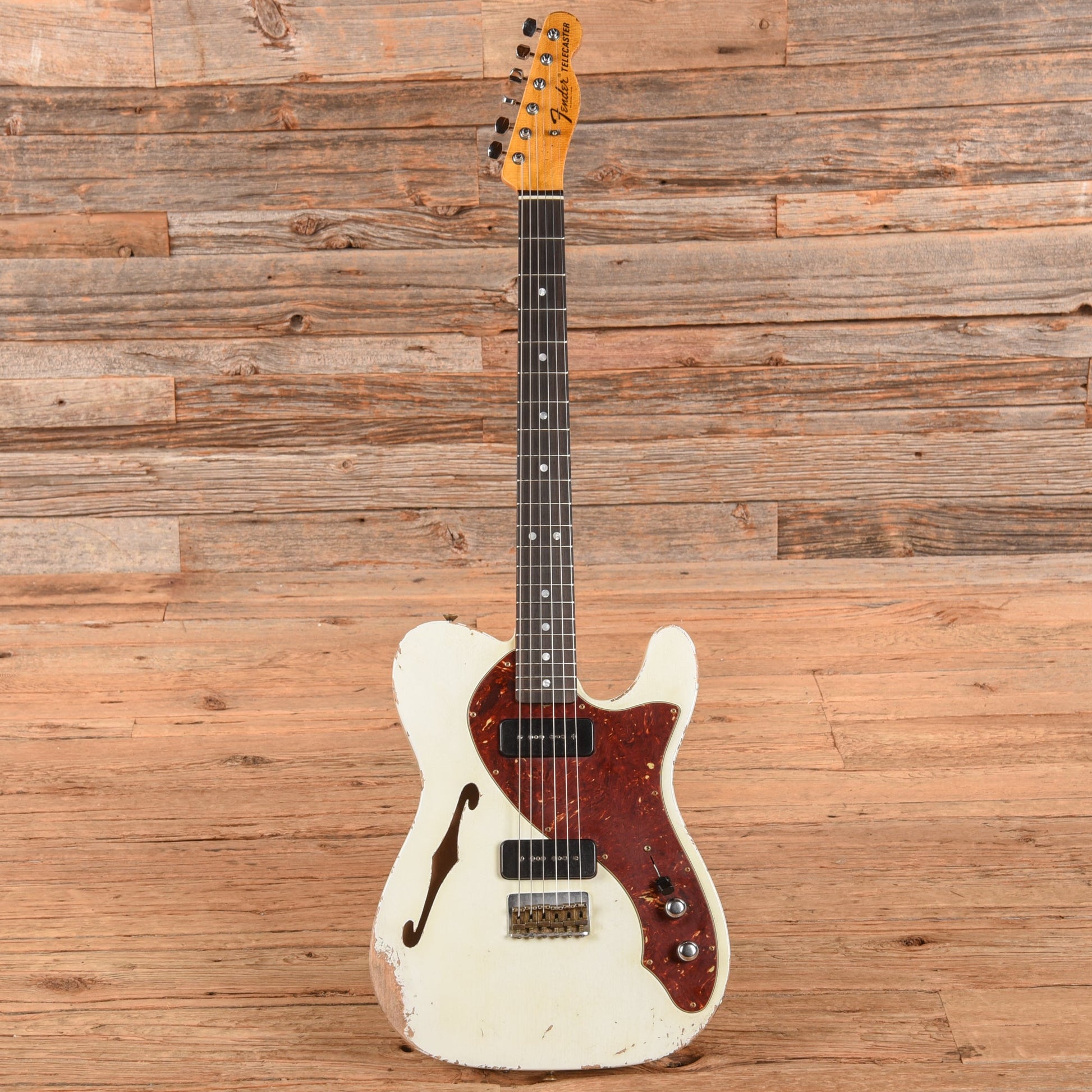 Fender Custom Shop Greg Fessler Masterbuilt '68 Telecaster Thinline Olympic White 2025