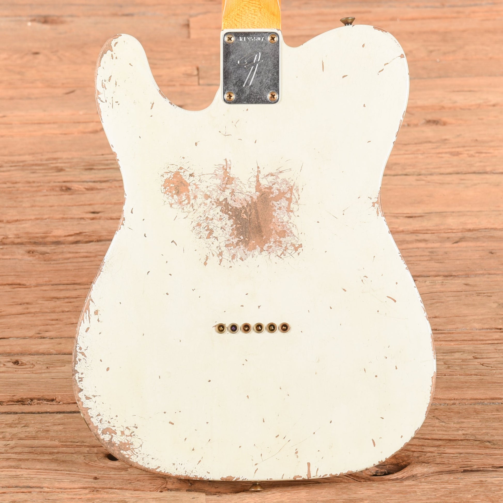 Fender Custom Shop Greg Fessler Masterbuilt '68 Telecaster Thinline Olympic White 2025