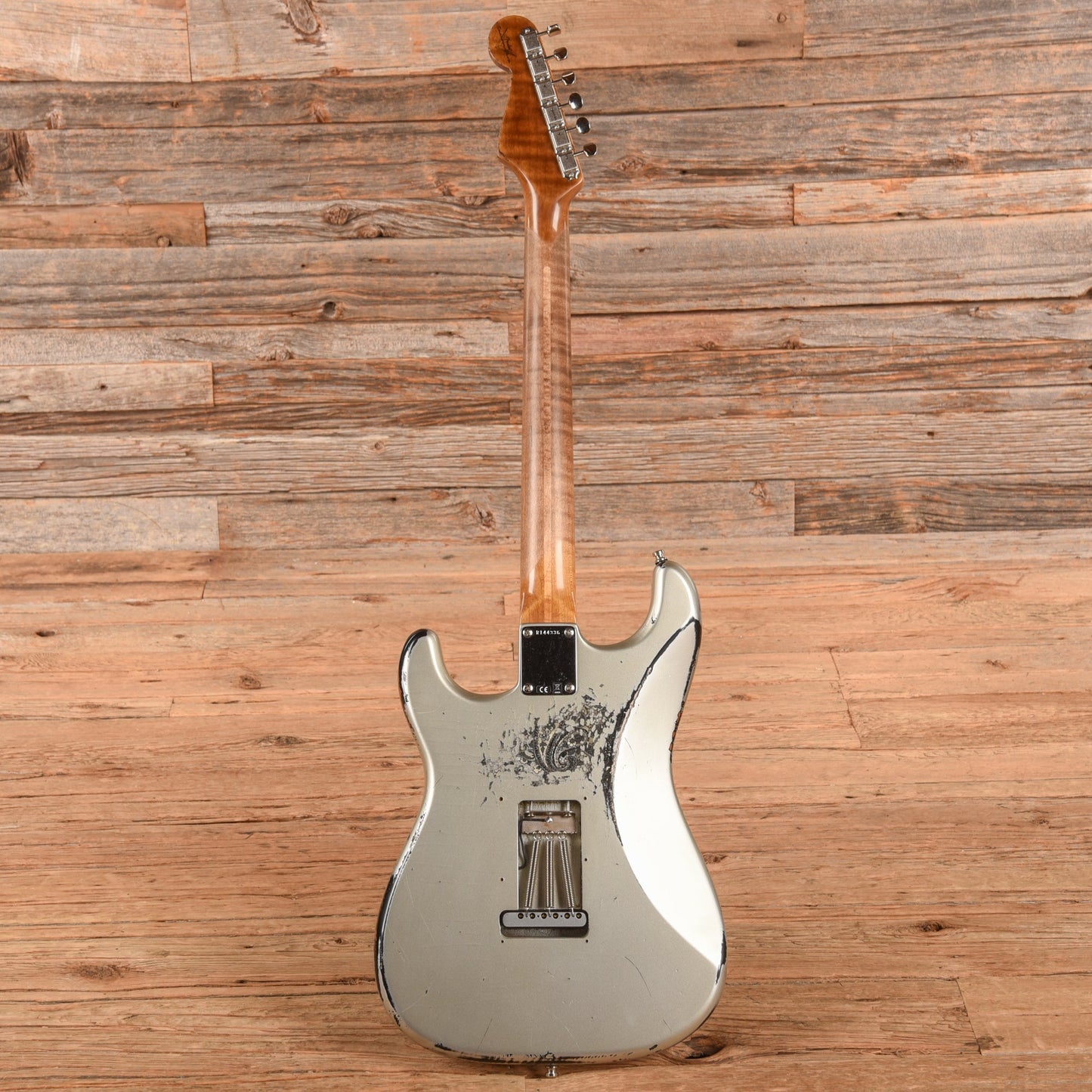 Fender Custom Shop GT11 Stratocaster Heavy Relic Inca Silver over Black Paisley 2025