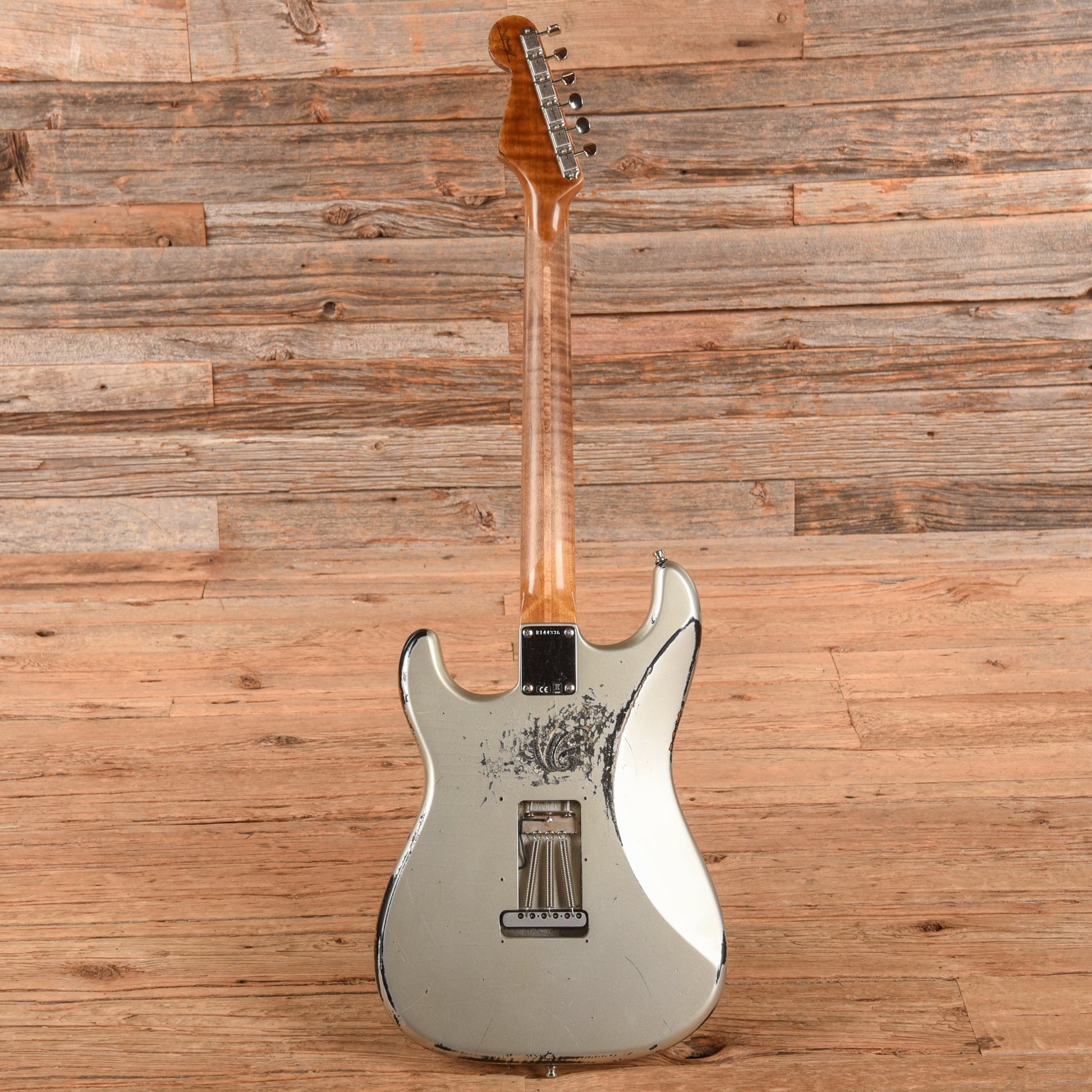 Fender Custom Shop GT11 Stratocaster Heavy Relic Inca Silver over Black Paisley 2025