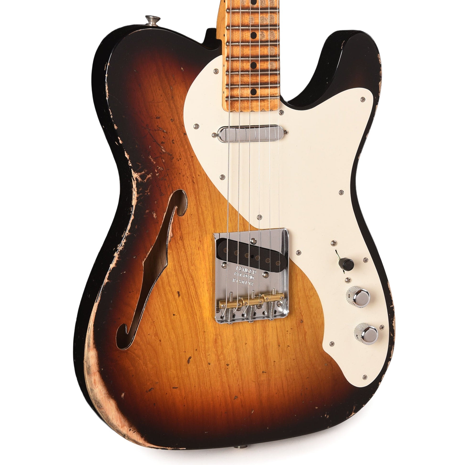 Fender Custom Shop Limited Edition '50s Thinline Telecaster Heavy Relic Antique Burst