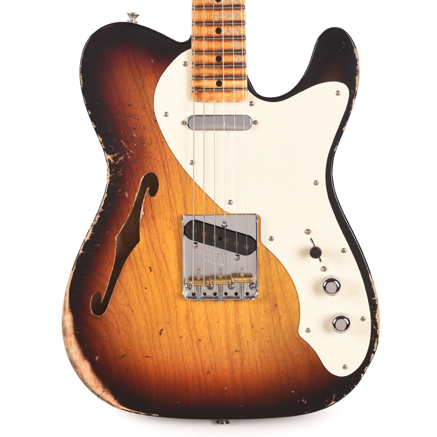 Fender Custom Shop Limited Edition '50s Thinline Telecaster Heavy Relic Antique Burst