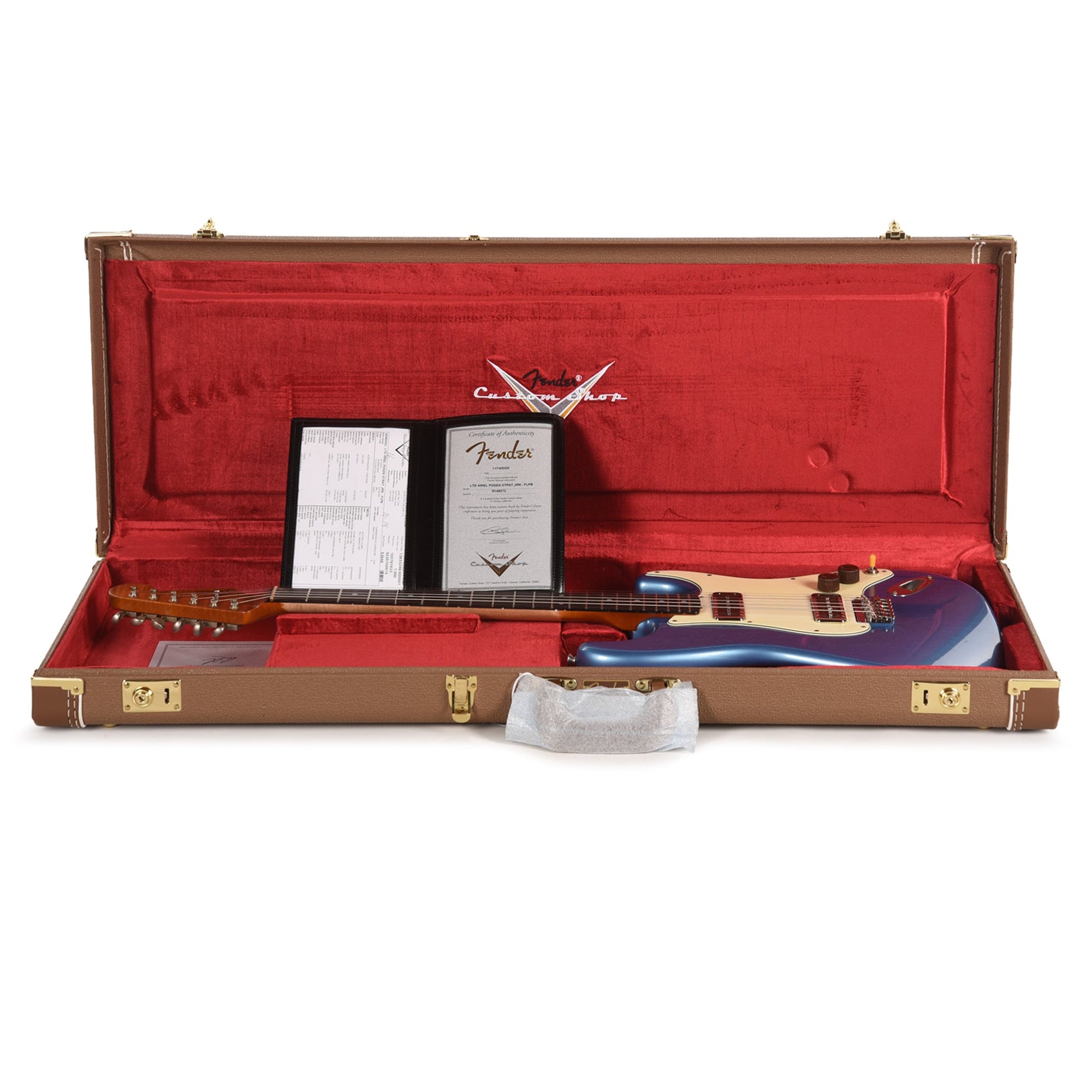 Fender Custom Shop Limited Edition Ariel Posen Stratocaster Relic Faded Lake Placid Blue