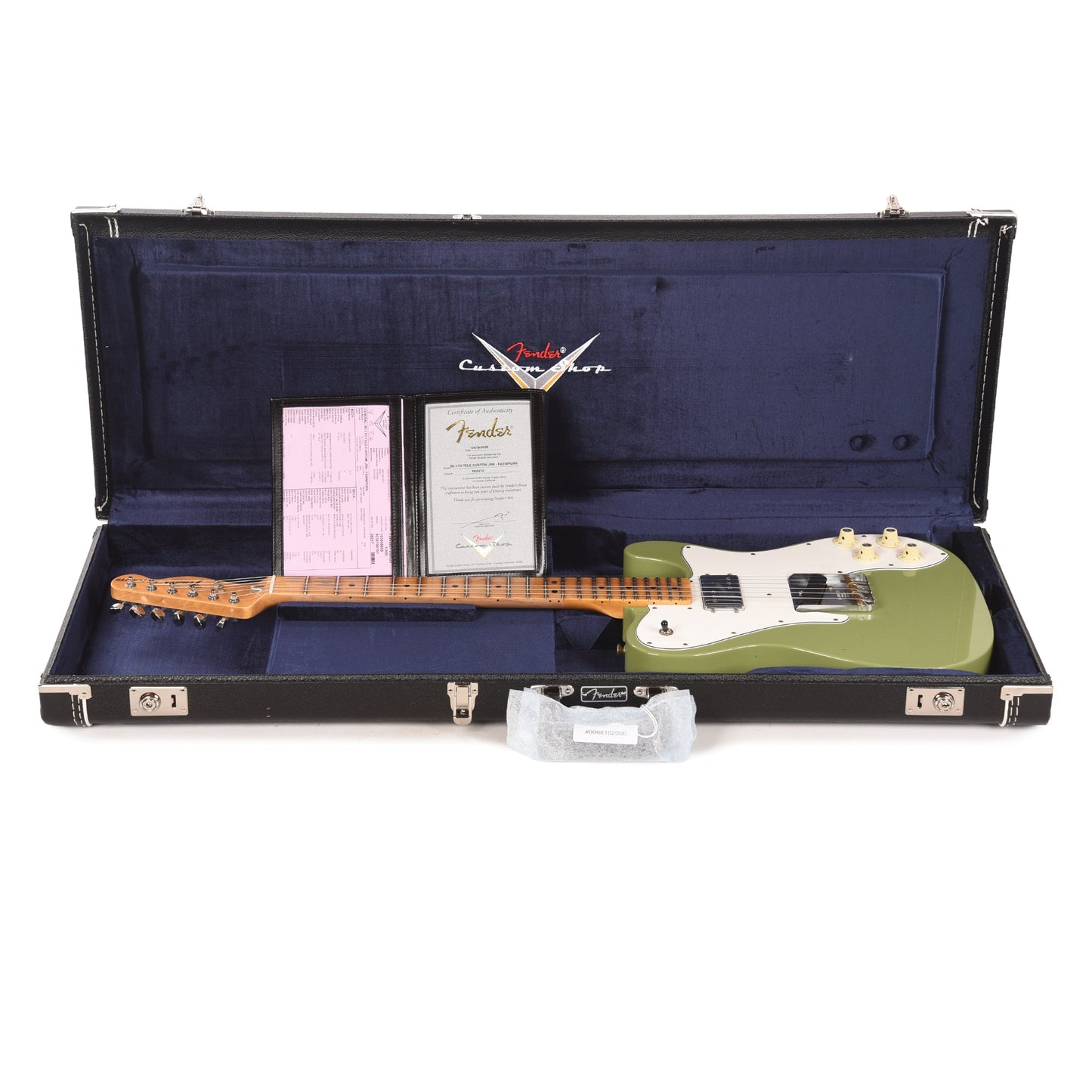 Fender Custom Shop Limited Edition Telecaster Custom Faded Aged Sweet Pea Green Journeyman Relic w/CuNiFe Humbucker