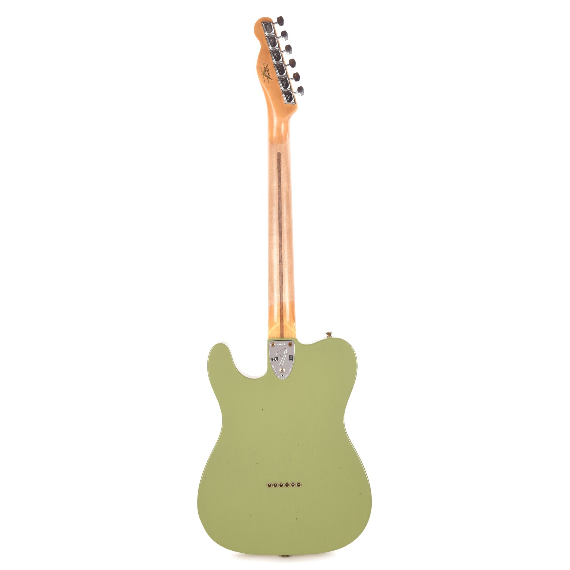 Fender Custom Shop Limited Edition Telecaster Custom Faded Aged Sweet Pea Green Journeyman Relic w/CuNiFe Humbucker