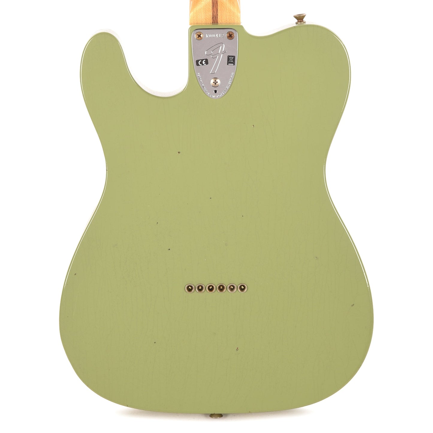 Fender Custom Shop Limited Edition Telecaster Custom Faded Aged Sweet Pea Green Journeyman Relic w/CuNiFe Humbucker